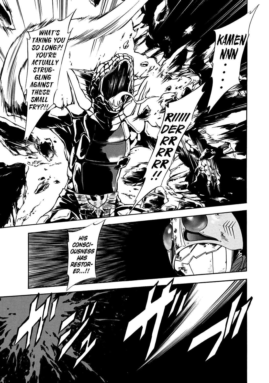 Shin Kamen Rider Spirits Chapter 40 page 28 - Chapter 40: I Am The One Who Bears That Name