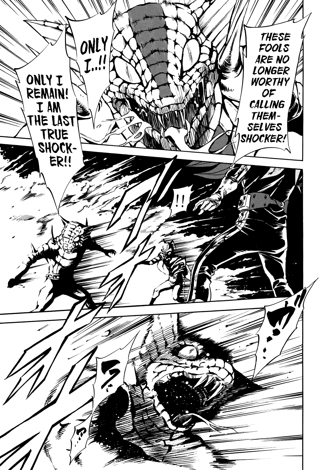 Shin Kamen Rider Spirits Chapter 40 page 30 - Chapter 40: I Am The One Who Bears That Name