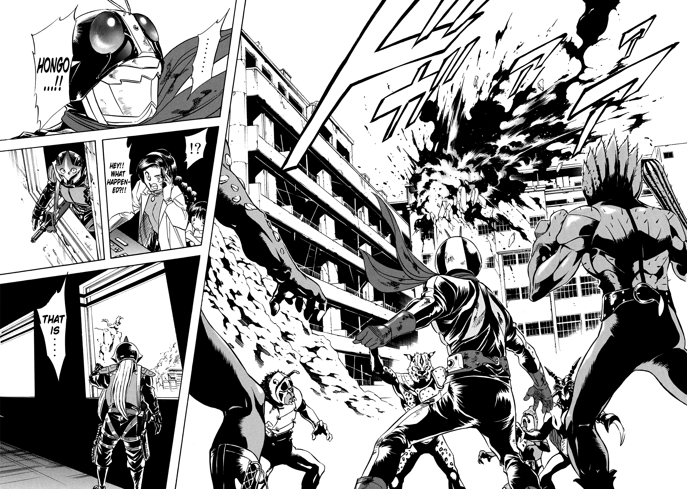 Shin Kamen Rider Spirits Chapter 40 page 31 - Chapter 40: I Am The One Who Bears That Name