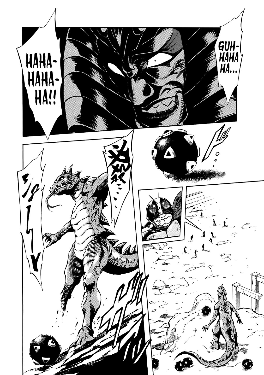 Shin Kamen Rider Spirits Chapter 40 page 34 - Chapter 40: I Am The One Who Bears That Name