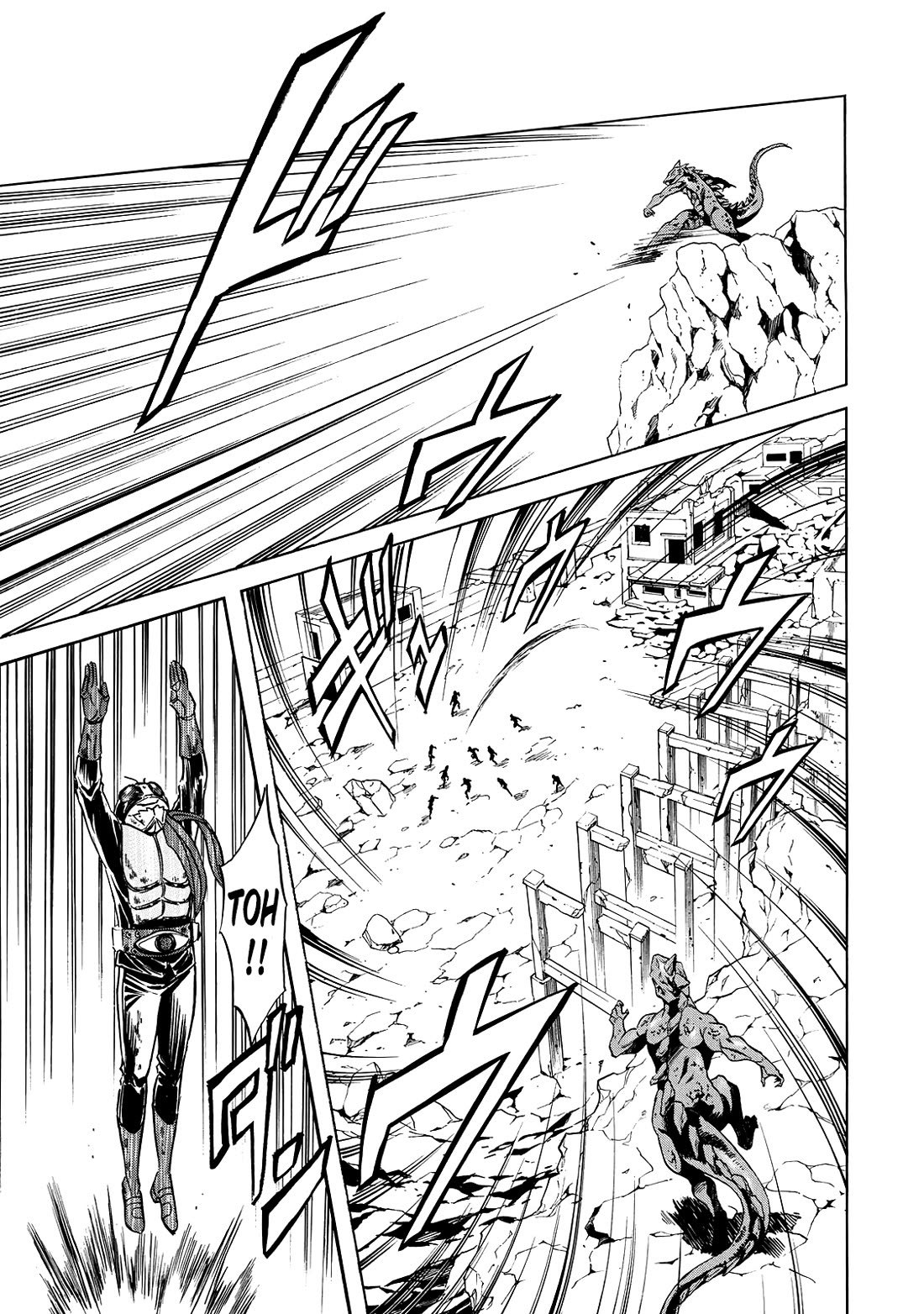 Shin Kamen Rider Spirits Chapter 40 page 35 - Chapter 40: I Am The One Who Bears That Name