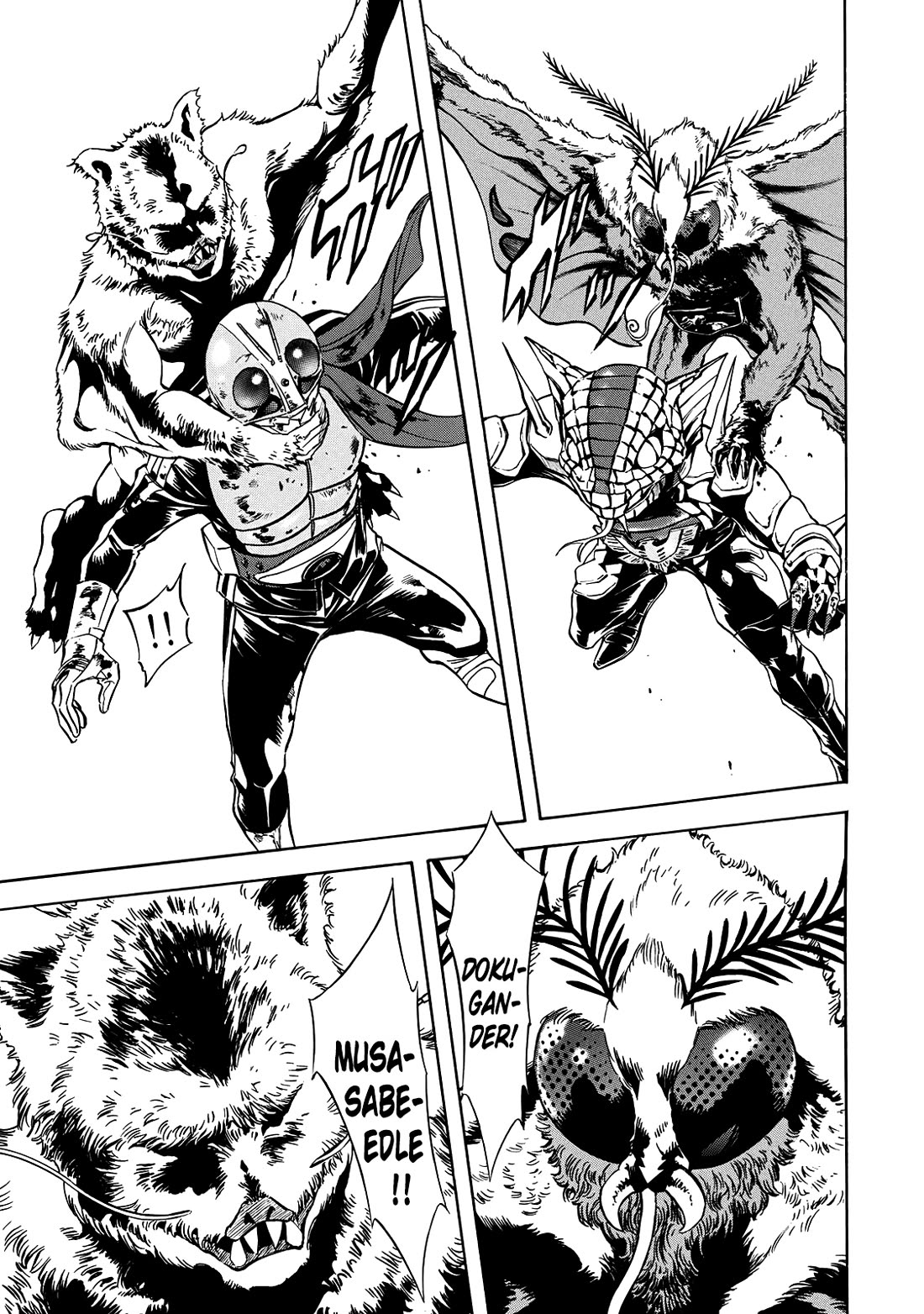 Shin Kamen Rider Spirits Chapter 40 page 5 - Chapter 40: I Am The One Who Bears That Name