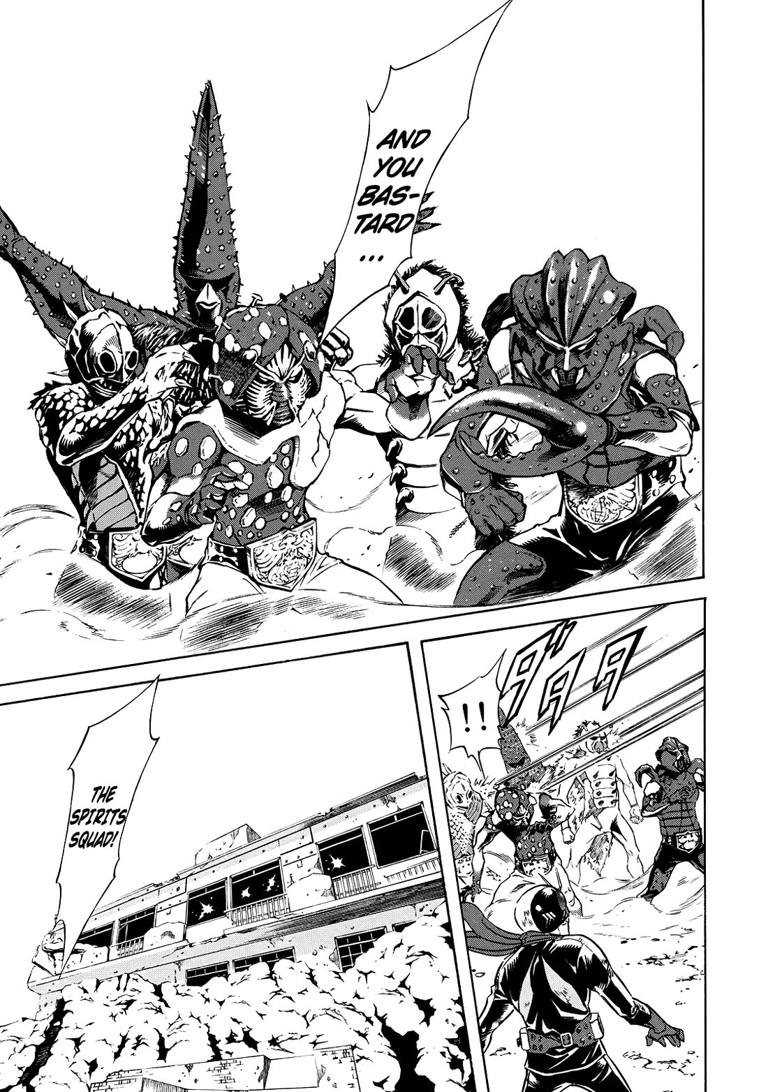 Shin Kamen Rider Spirits Chapter 40 page 7 - Chapter 40: I Am The One Who Bears That Name