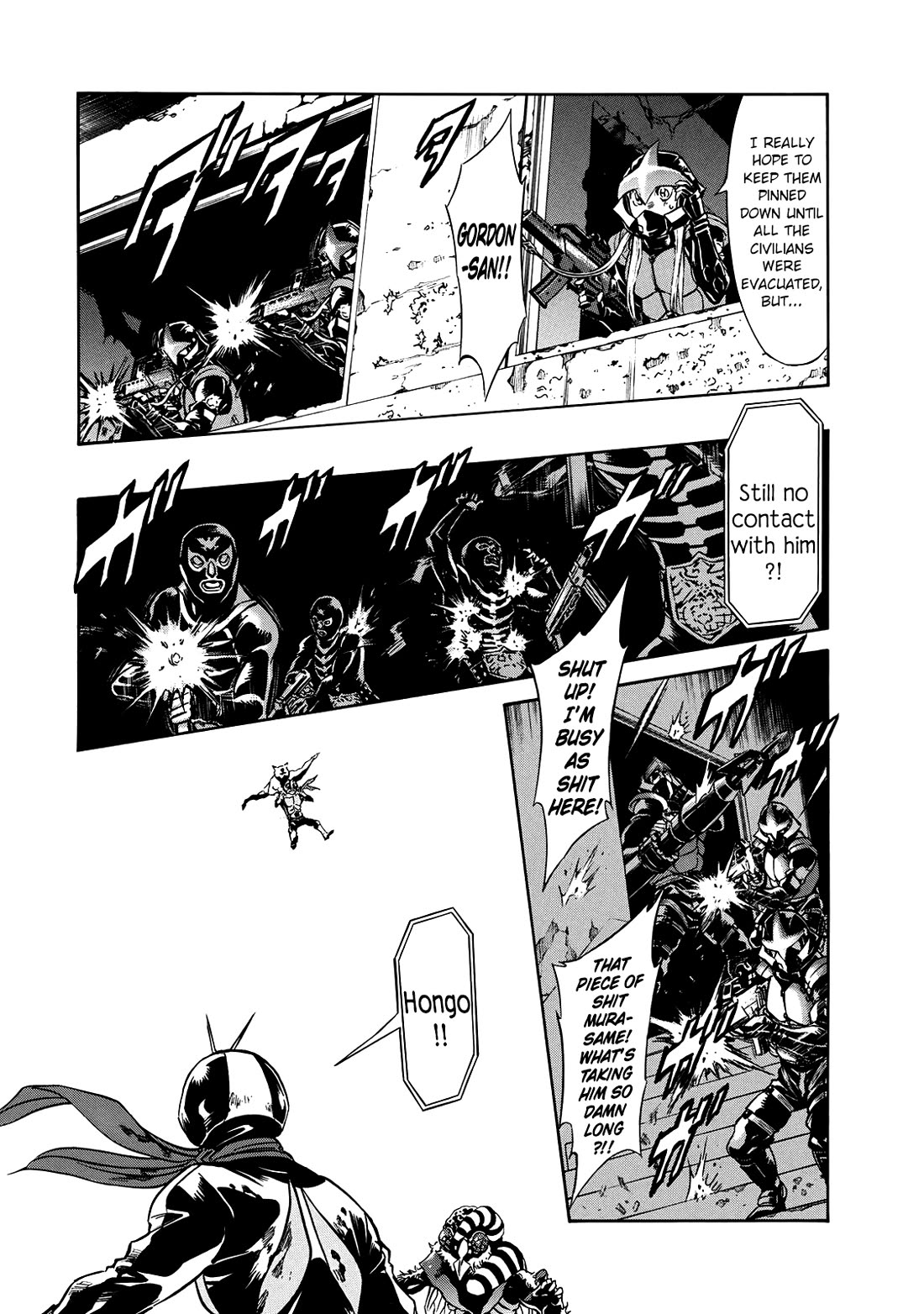 Shin Kamen Rider Spirits Chapter 40 page 8 - Chapter 40: I Am The One Who Bears That Name