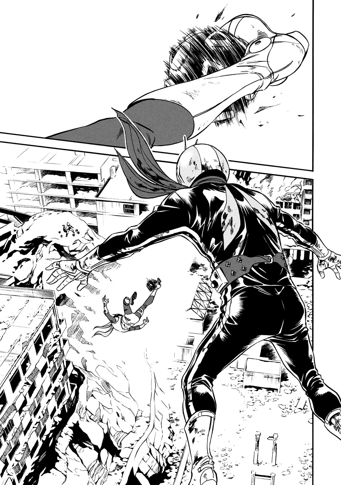 Shin Kamen Rider Spirits Chapter 41 page 10 - Chapter 41: Long Live The Shocker Army!!