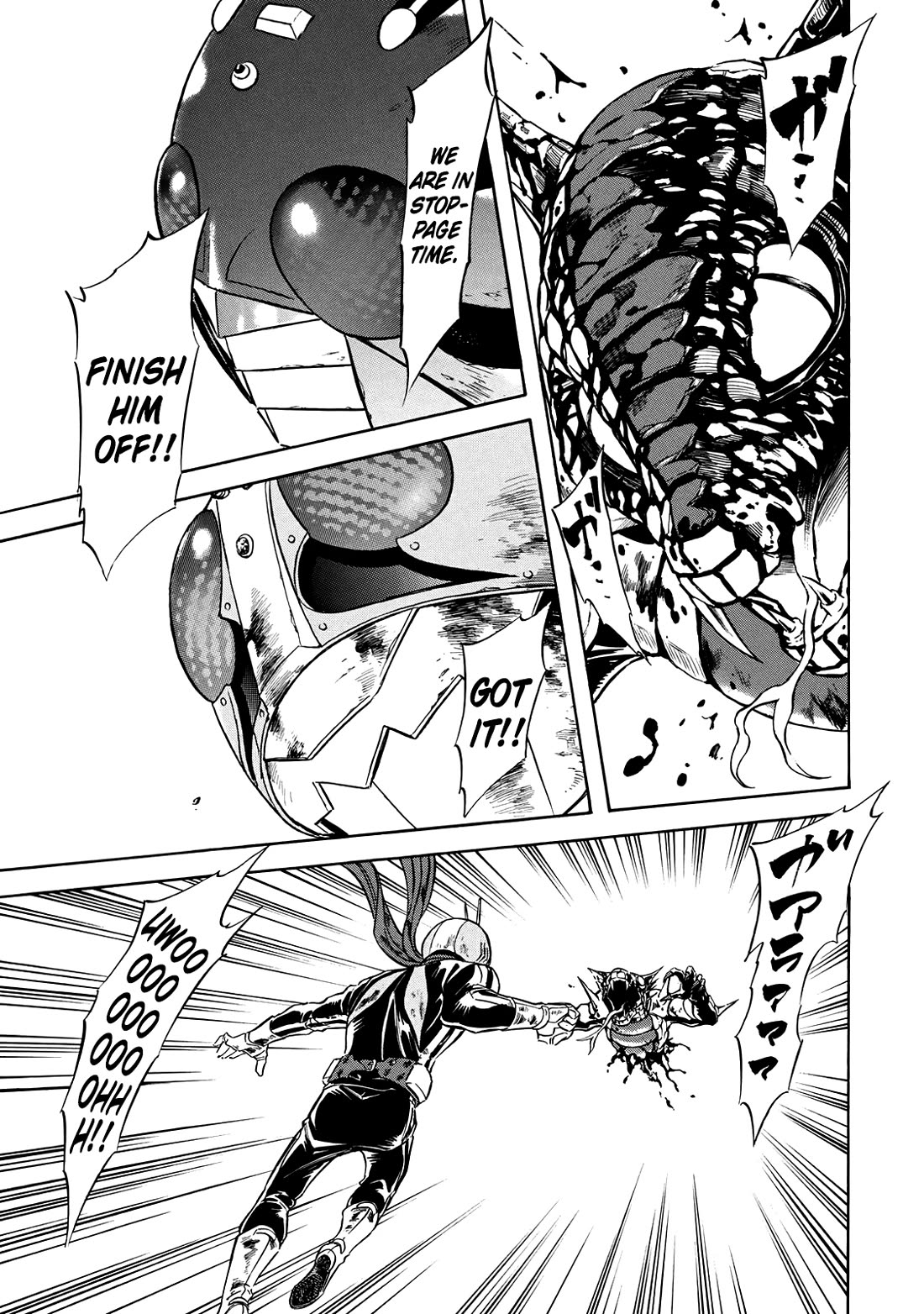 Shin Kamen Rider Spirits Chapter 41 page 13 - Chapter 41: Long Live The Shocker Army!!