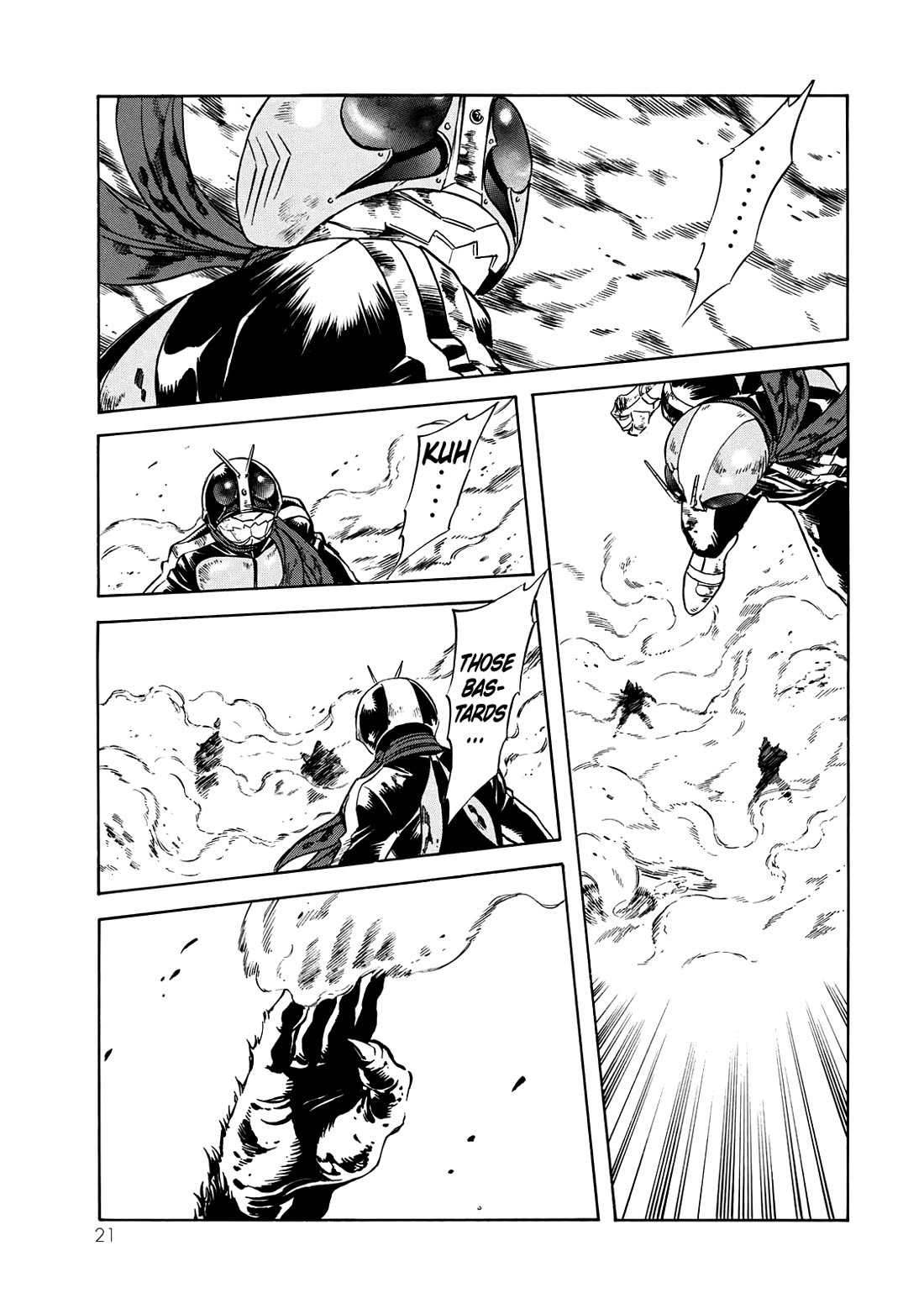 Shin Kamen Rider Spirits Chapter 41 page 16 - Chapter 41: Long Live The Shocker Army!!