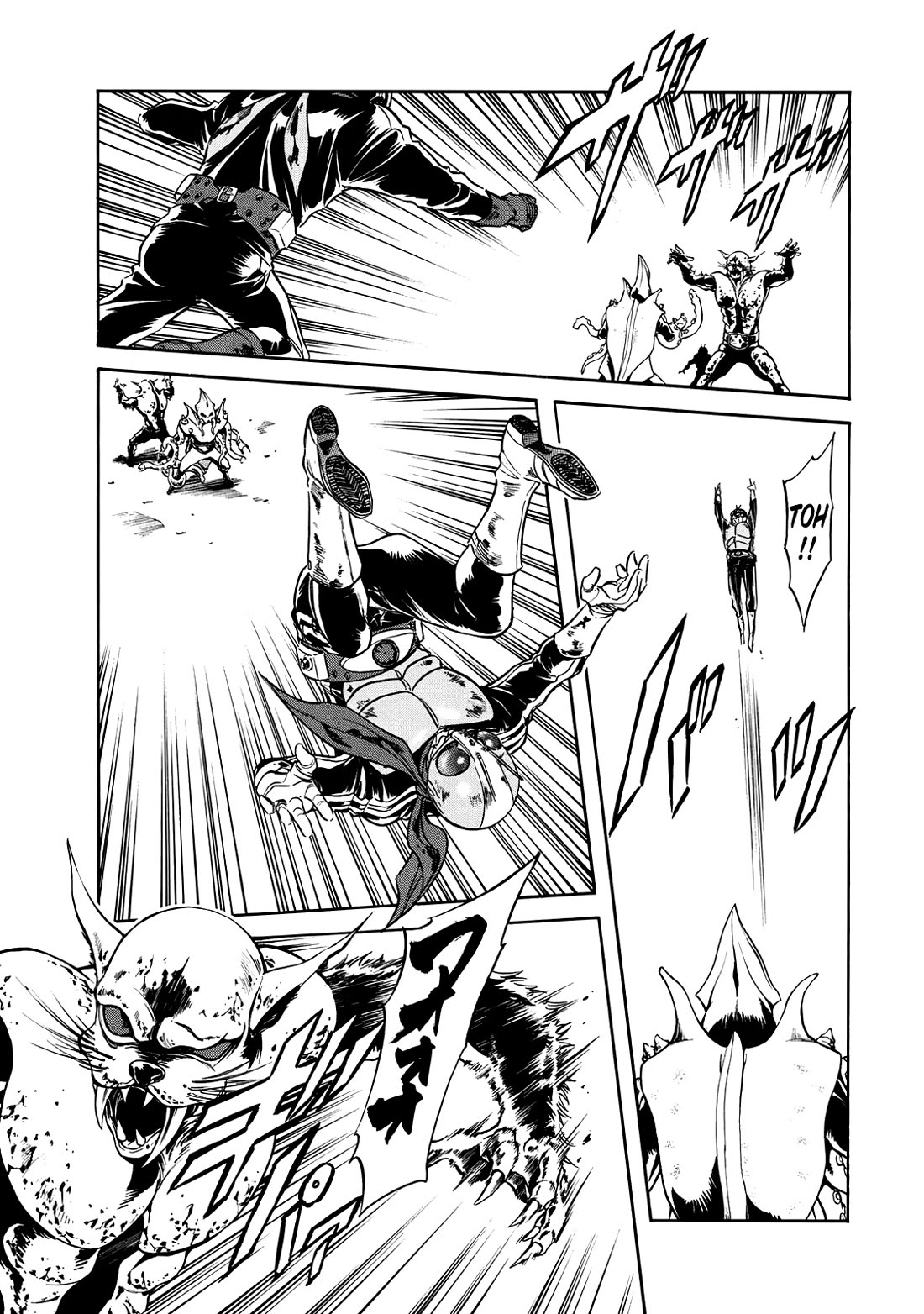 Shin Kamen Rider Spirits Chapter 41 page 26 - Chapter 41: Long Live The Shocker Army!!
