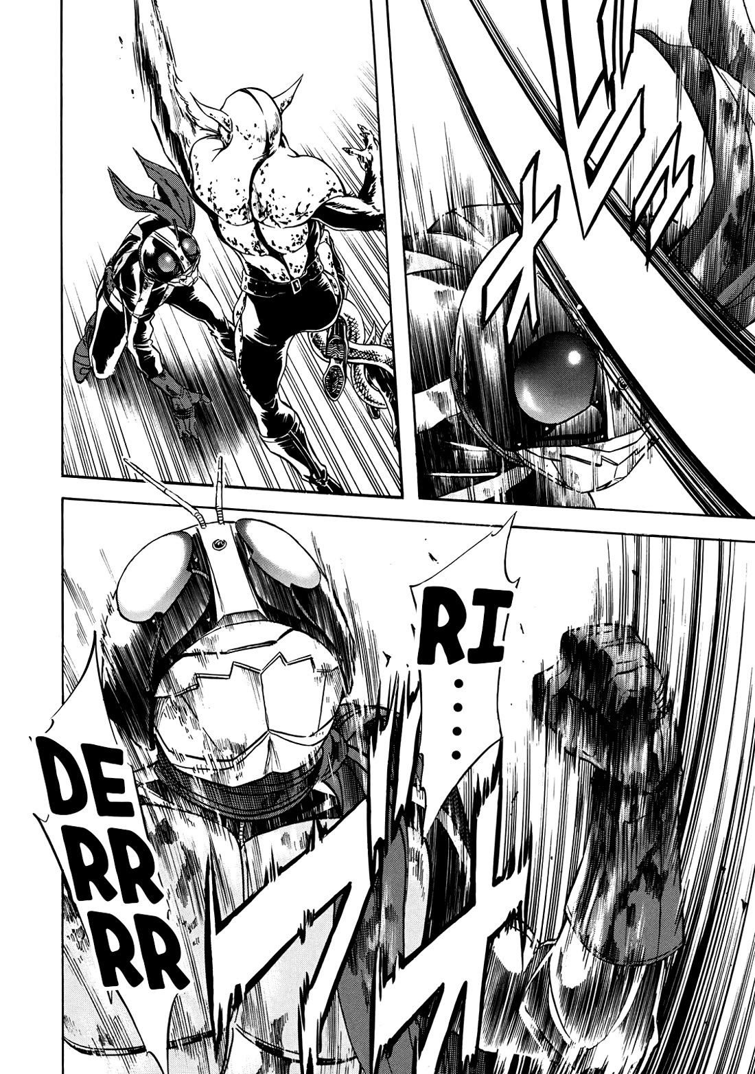 Shin Kamen Rider Spirits Chapter 41 page 27 - Chapter 41: Long Live The Shocker Army!!