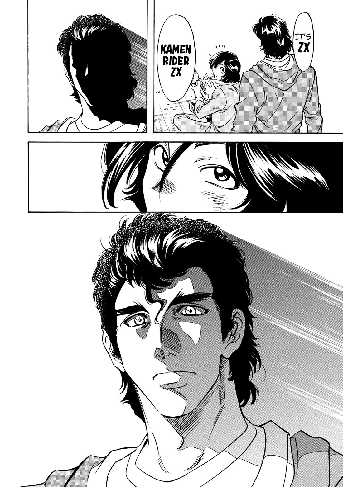 Shin Kamen Rider Spirits Chapter 41 page 37 - Chapter 41: Long Live The Shocker Army!!
