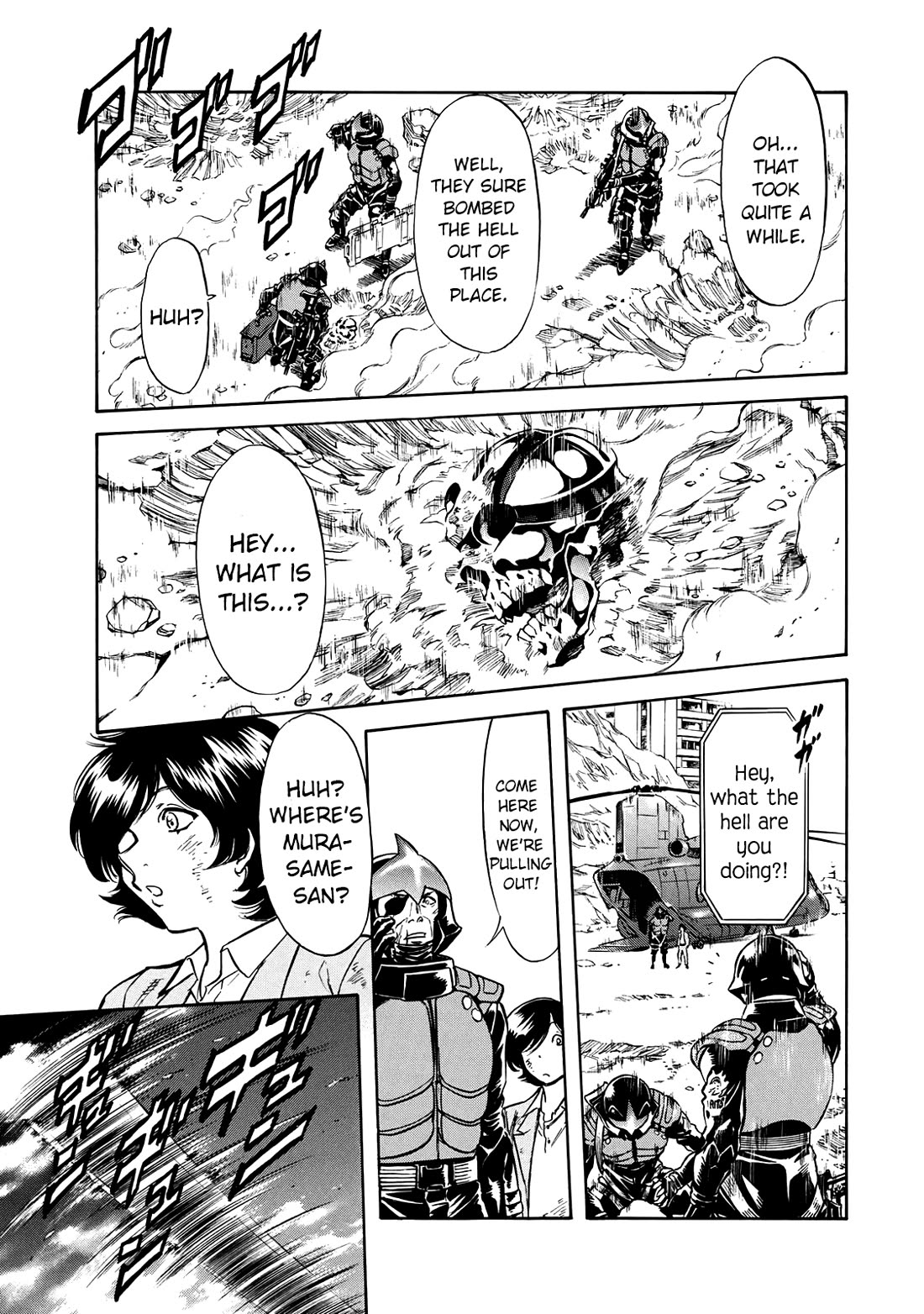 Shin Kamen Rider Spirits Chapter 42 page 1 - Chapter 42: The Battle Ended, And Morning Came