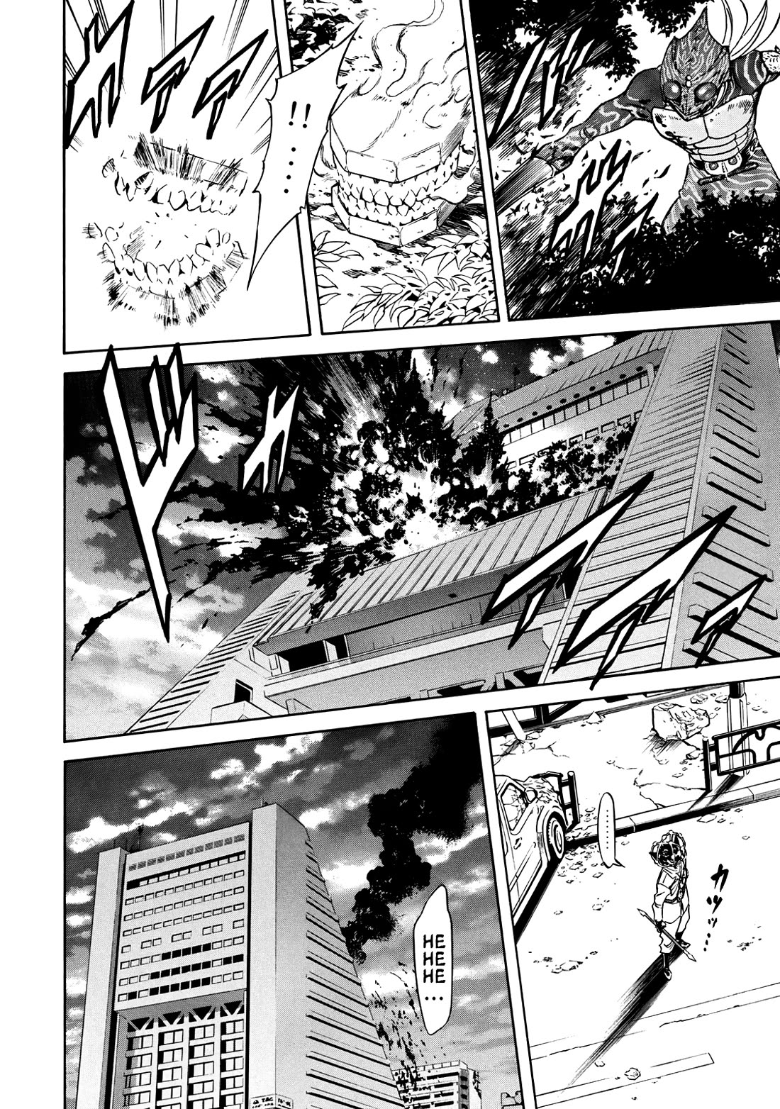 Shin Kamen Rider Spirits Chapter 42 page 10 - Chapter 42: The Battle Ended, And Morning Came