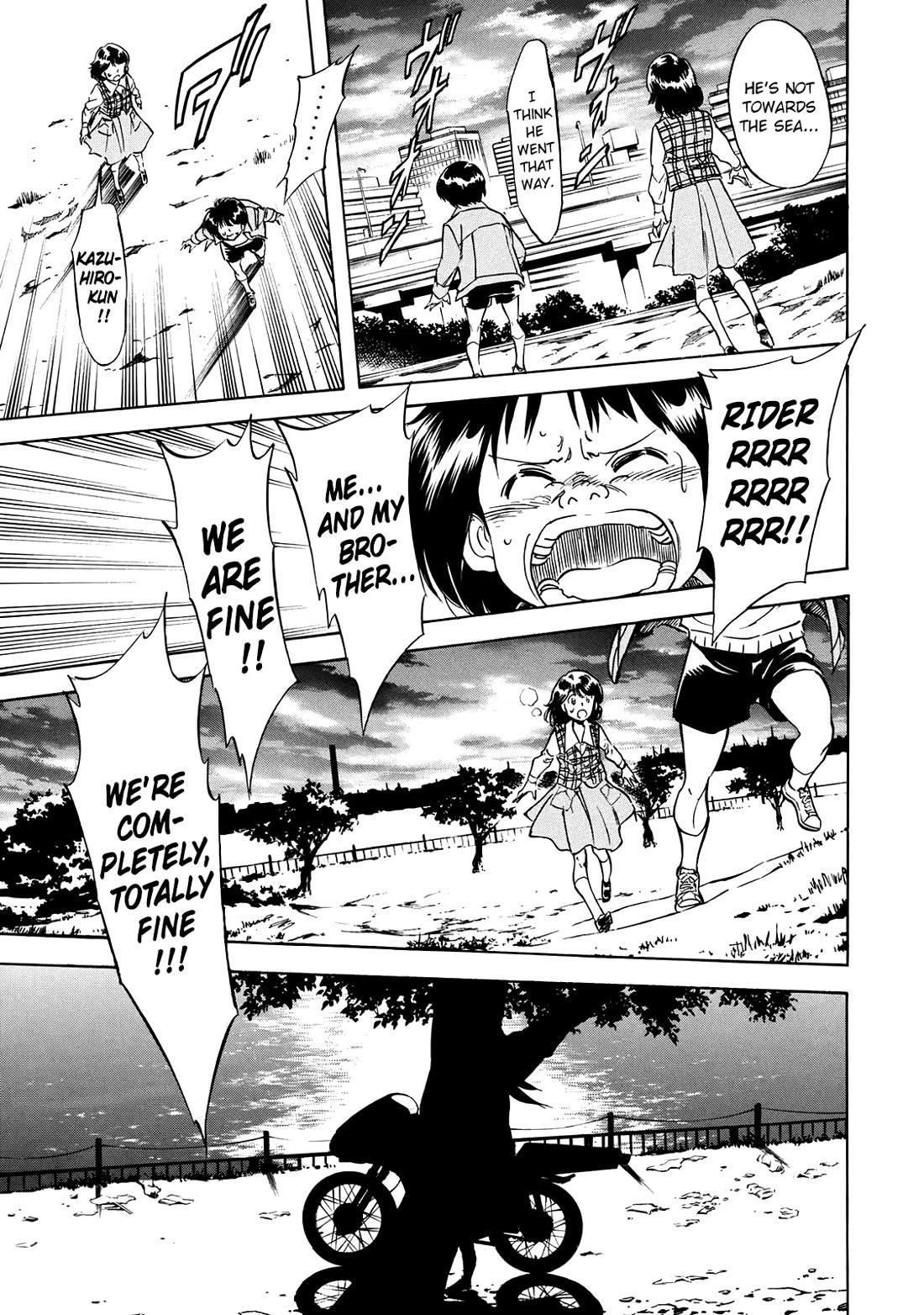 Shin Kamen Rider Spirits Chapter 42 page 21 - Chapter 42: The Battle Ended, And Morning Came