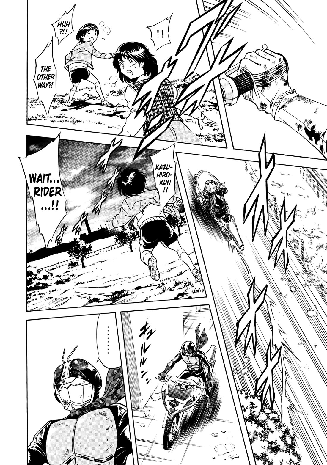 Shin Kamen Rider Spirits Chapter 42 page 23 - Chapter 42: The Battle Ended, And Morning Came