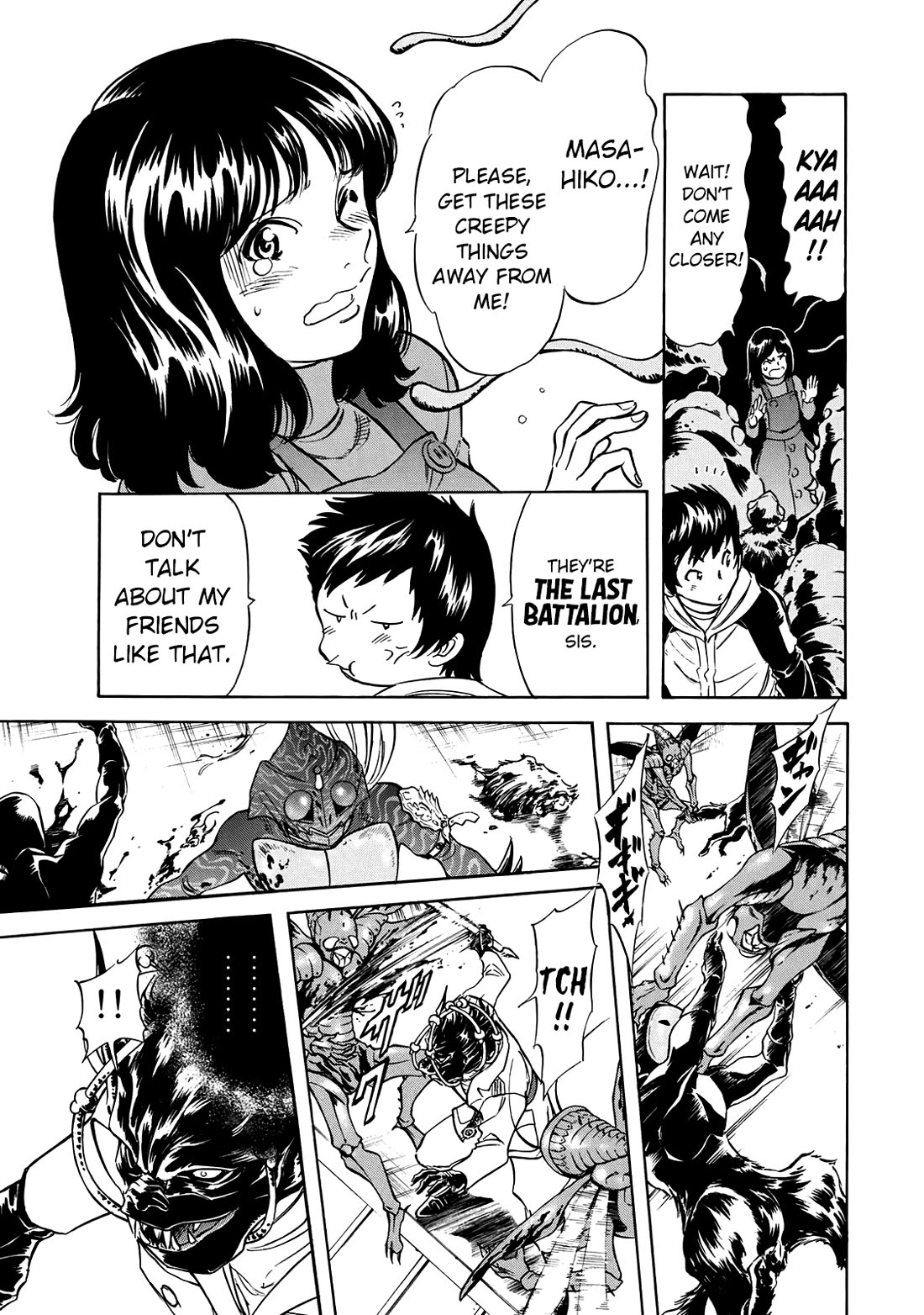 Shin Kamen Rider Spirits Chapter 42 page 7 - Chapter 42: The Battle Ended, And Morning Came