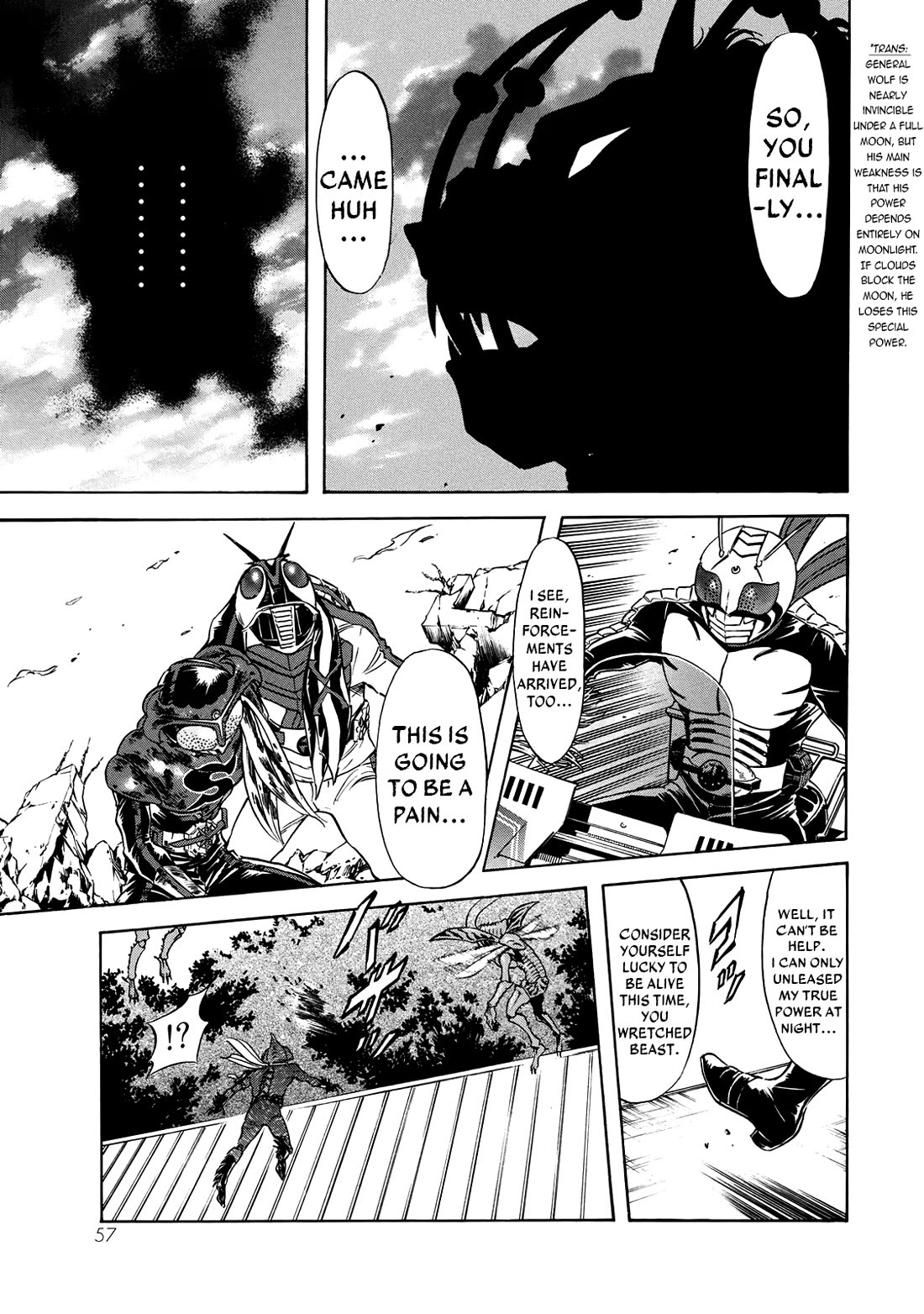 Shin Kamen Rider Spirits Chapter 42 page 9 - Chapter 42: The Battle Ended, And Morning Came