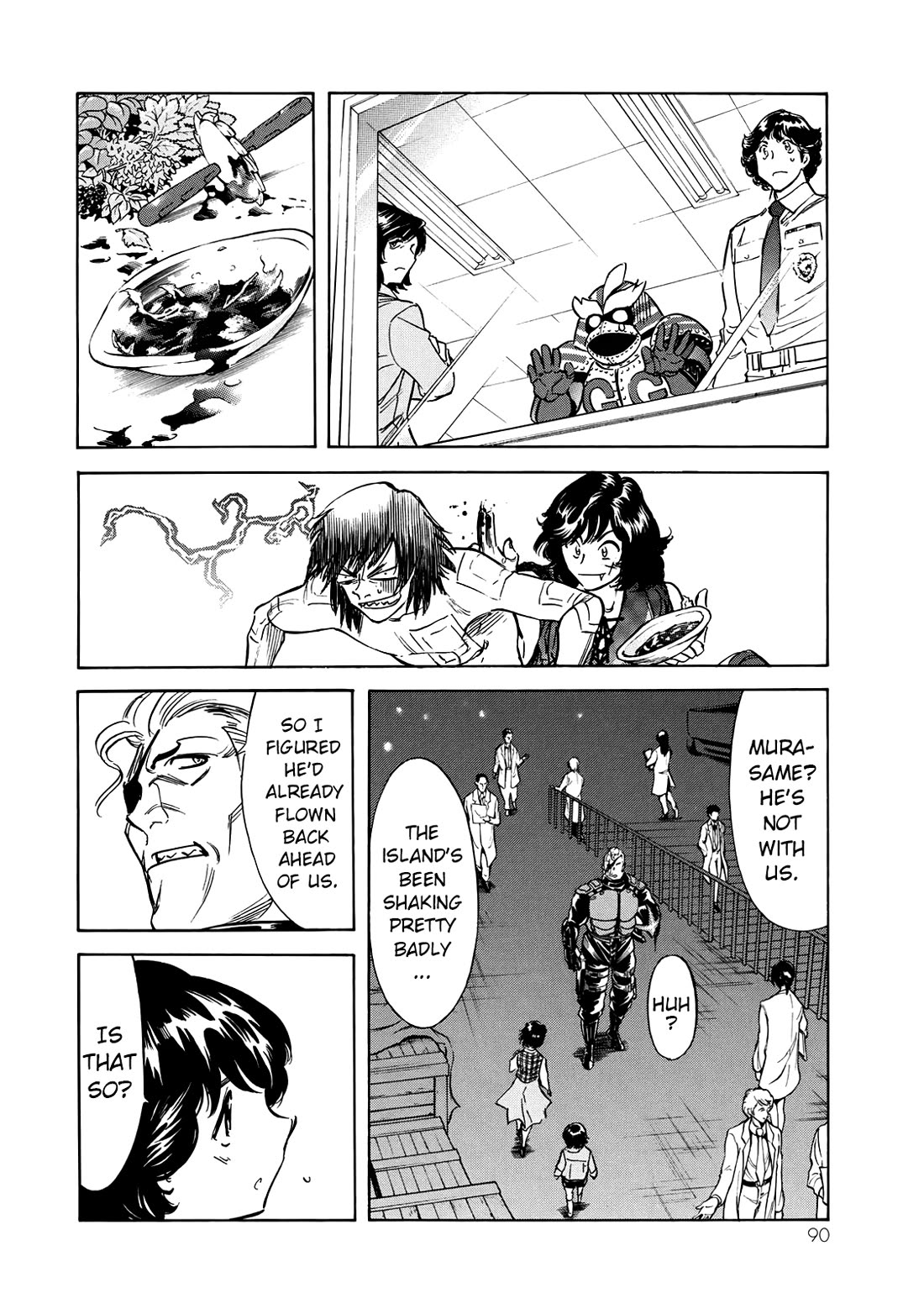 Shin Kamen Rider Spirits Chapter 43 page 11 - Chapter 43: The Demon Kneels