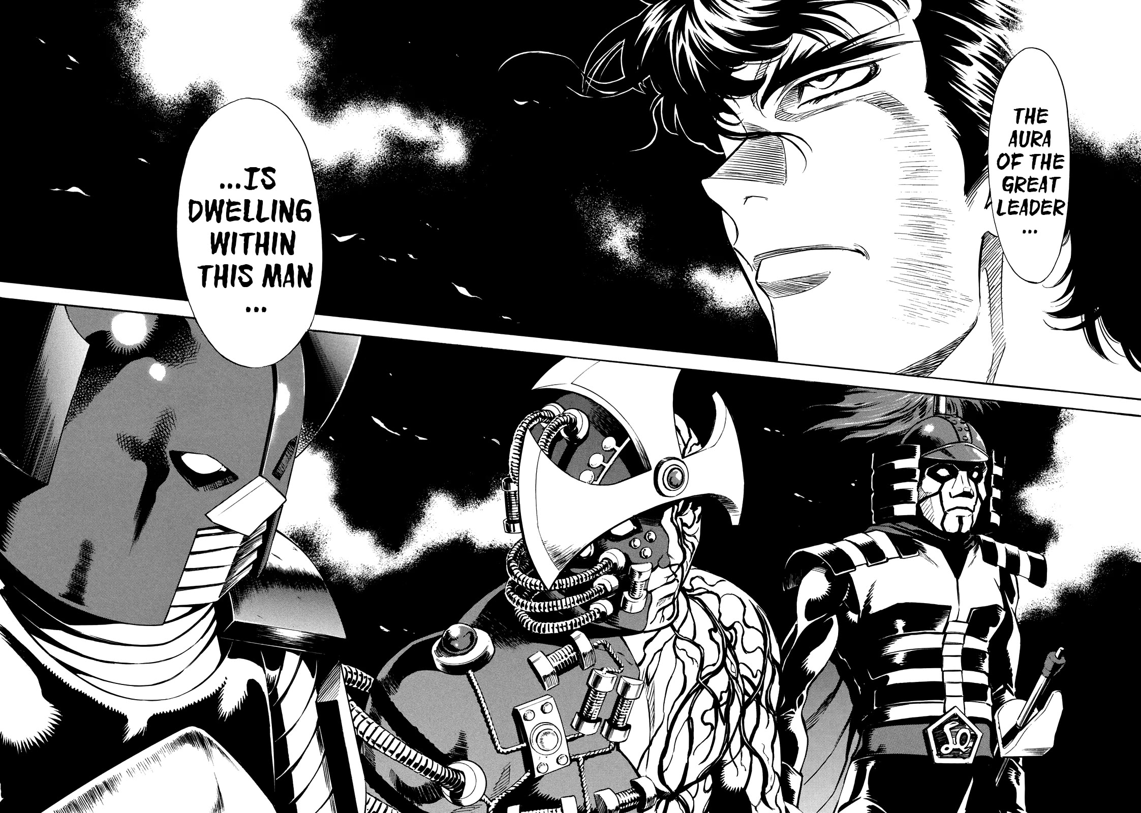 Shin Kamen Rider Spirits Chapter 43 page 19 - Chapter 43: The Demon Kneels