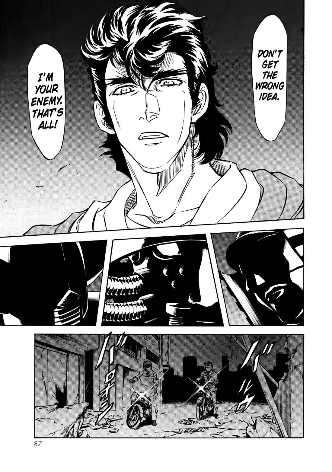 Shin Kamen Rider Spirits Chapter 43 page 8 - Chapter 43: The Demon Kneels
