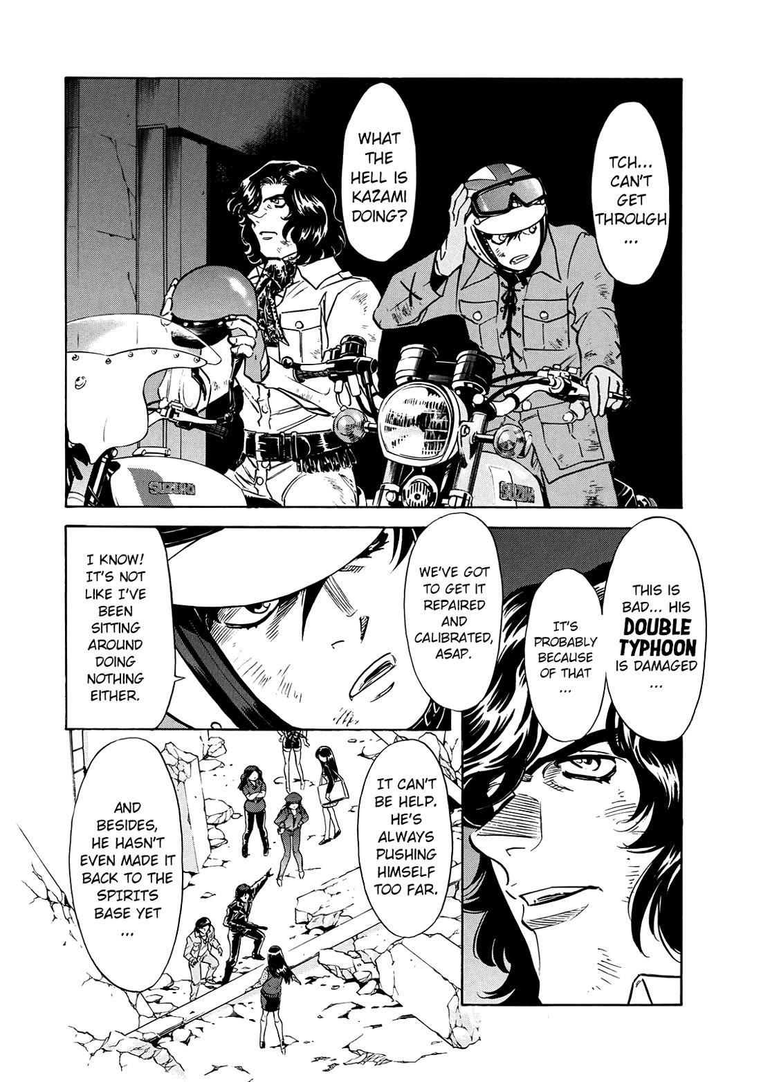 Shin Kamen Rider Spirits Chapter 43 page 9 - Chapter 43: The Demon Kneels