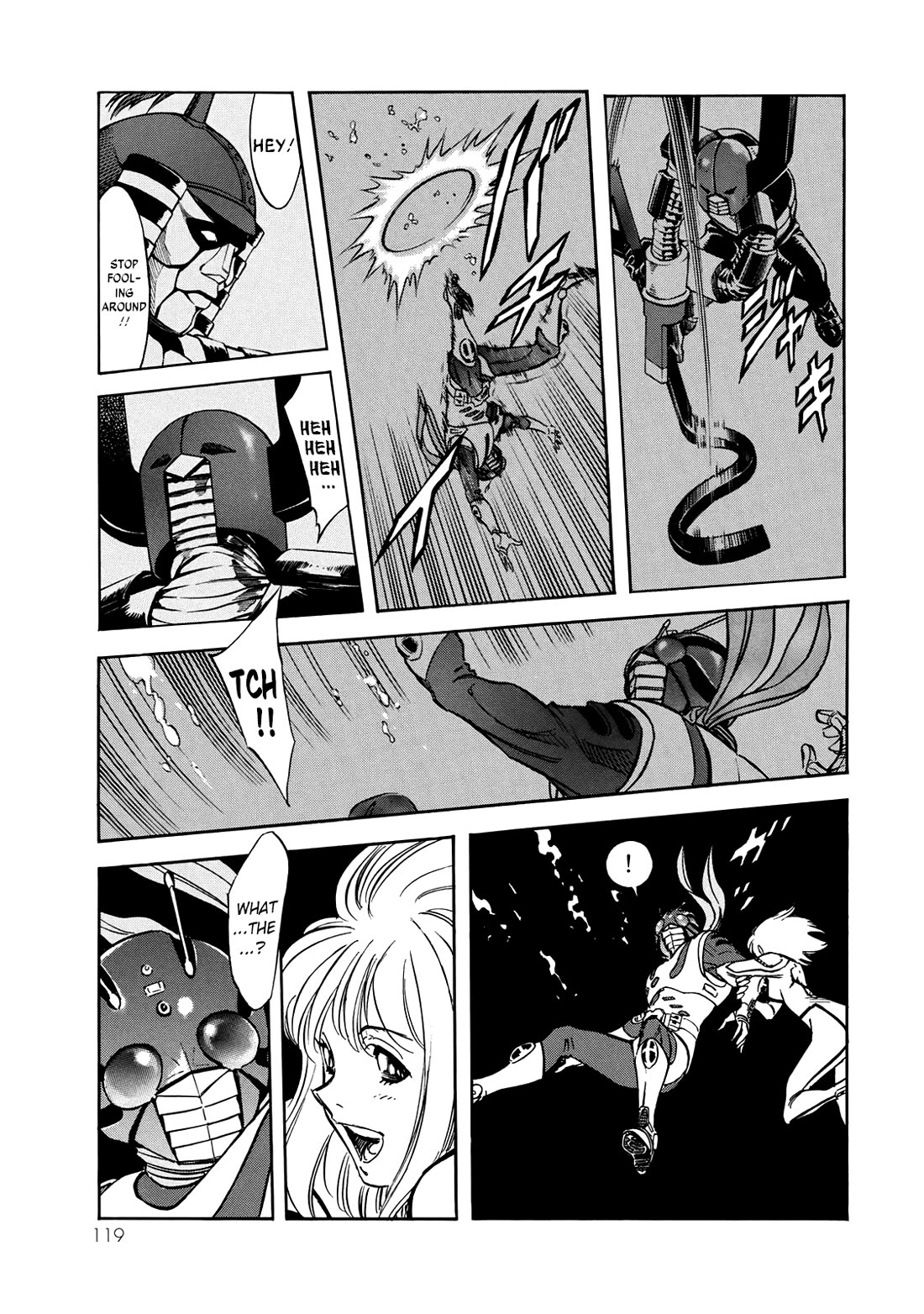 Shin Kamen Rider Spirits Chapter 44 page 13 - Chapter 44: The Strange Rocks Beneath The Sea