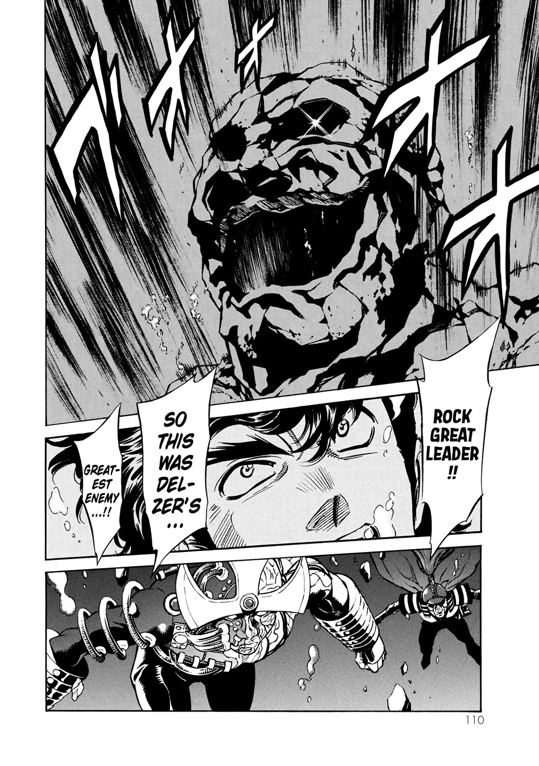 Shin Kamen Rider Spirits Chapter 44 page 4 - Chapter 44: The Strange Rocks Beneath The Sea