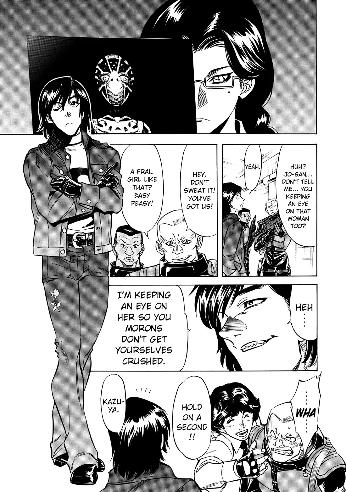 Shin Kamen Rider Spirits Chapter 45 page 21 - Chapter 45: The Ripples of Fresh Blood