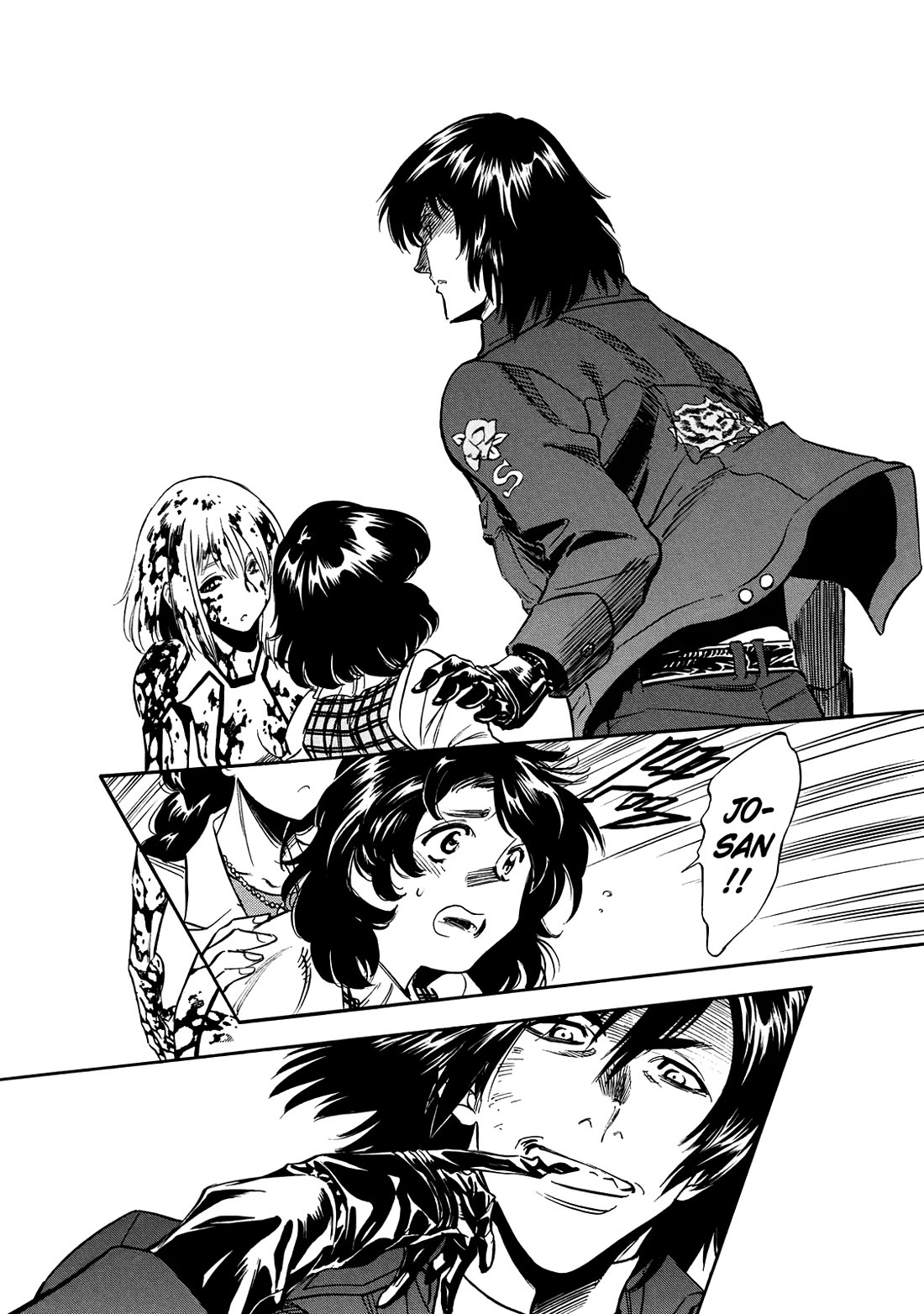 Shin Kamen Rider Spirits Chapter 46 page 15 - Chapter 46: The Groaning Transformation
