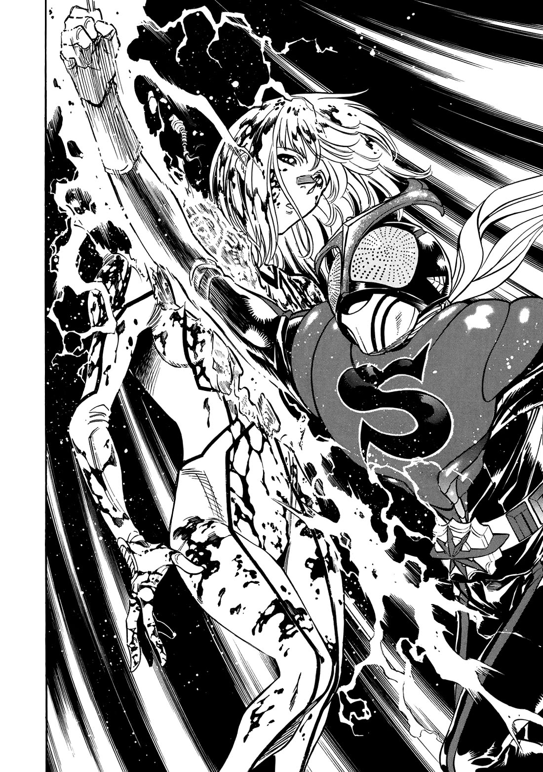 Shin Kamen Rider Spirits Chapter 46 page 19 - Chapter 46: The Groaning Transformation