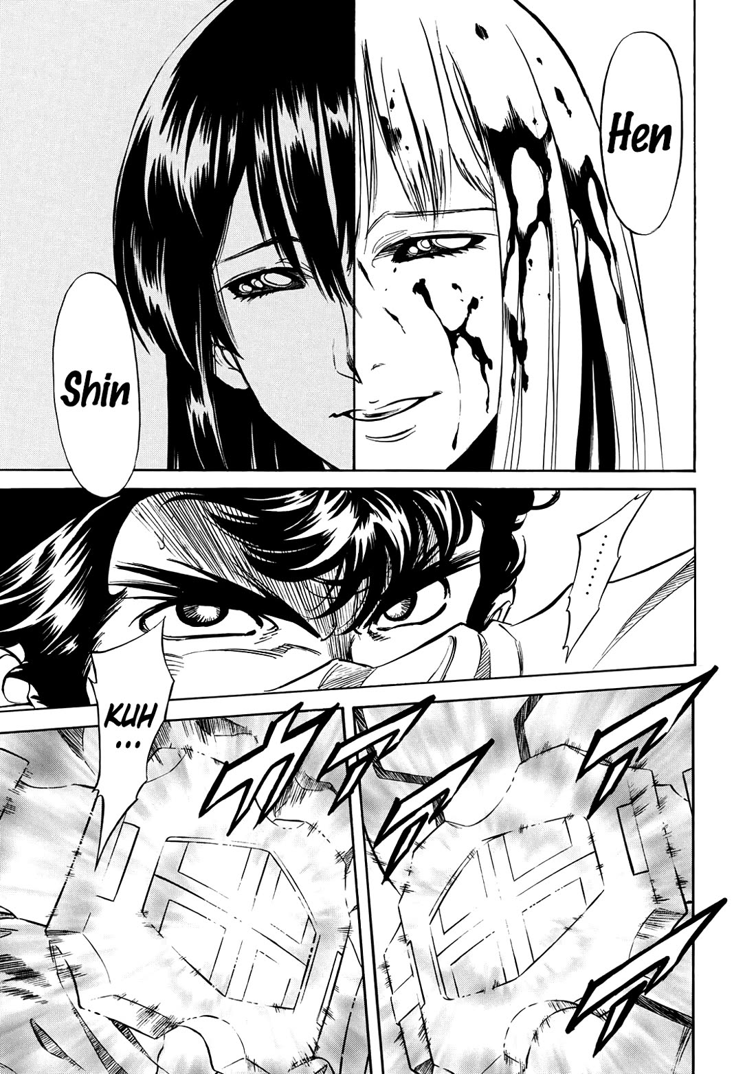 Shin Kamen Rider Spirits Chapter 46 page 34 - Chapter 46: The Groaning Transformation