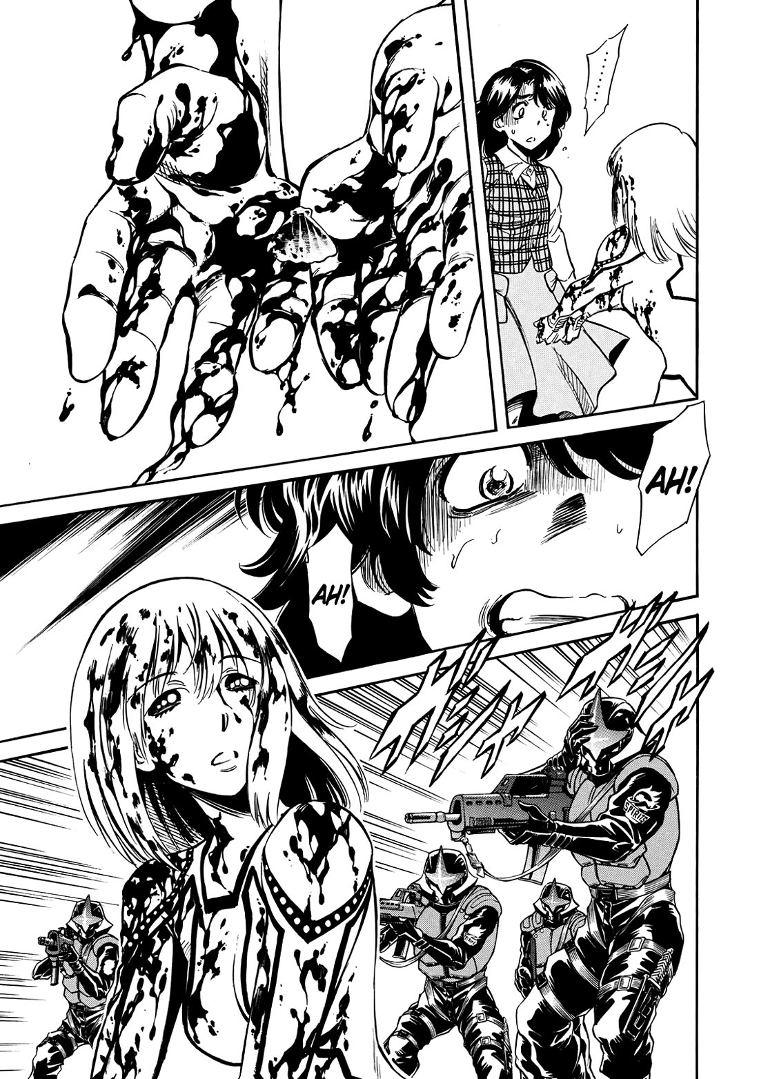 Shin Kamen Rider Spirits Chapter 46 page 5 - Chapter 46: The Groaning Transformation