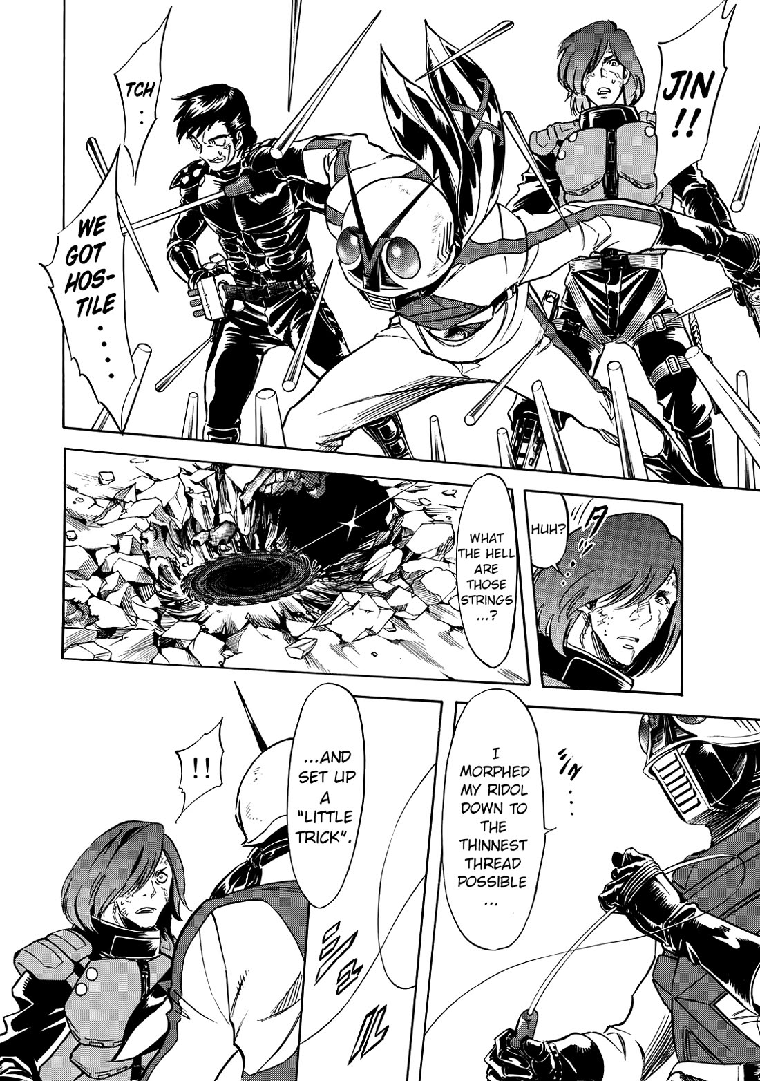 Shin Kamen Rider Spirits Chapter 47 page 15 - Chapter 47: The Skull Beckons