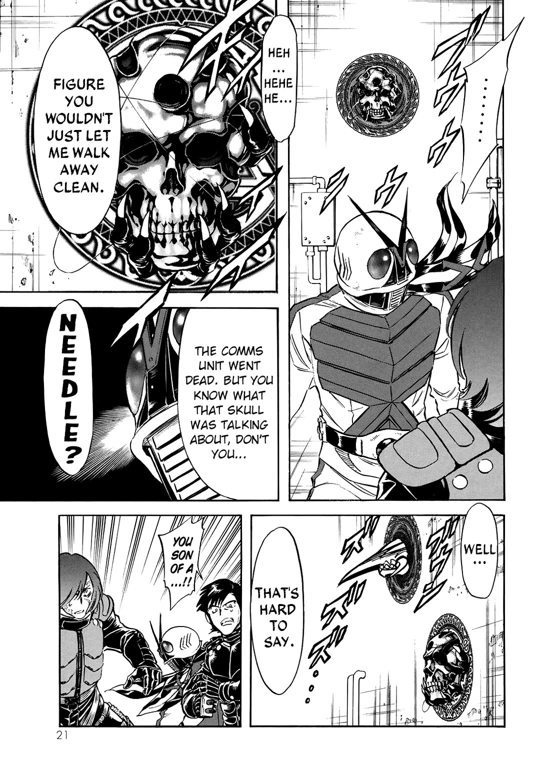 Shin Kamen Rider Spirits Chapter 47 page 16 - Chapter 47: The Skull Beckons