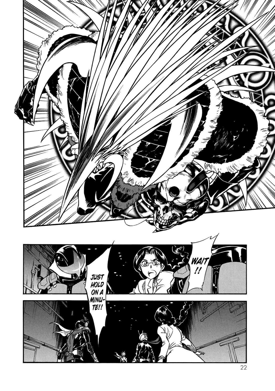 Shin Kamen Rider Spirits Chapter 47 page 17 - Chapter 47: The Skull Beckons