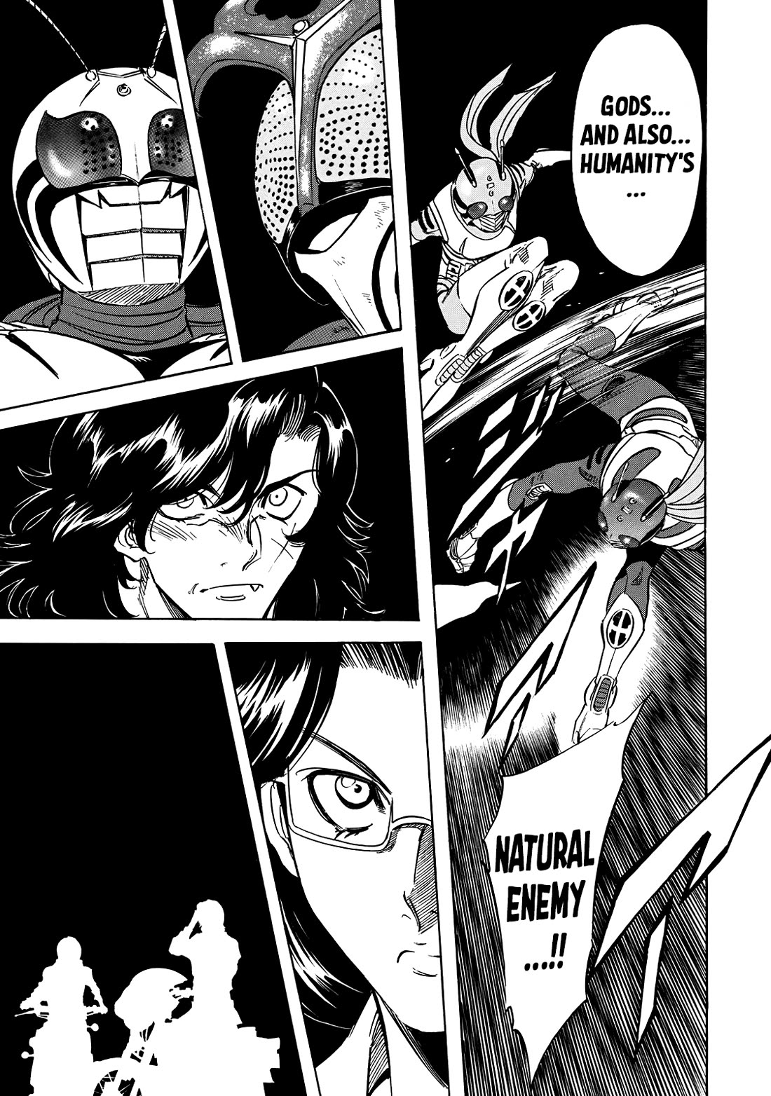 Shin Kamen Rider Spirits Chapter 47 page 22 - Chapter 47: The Skull Beckons