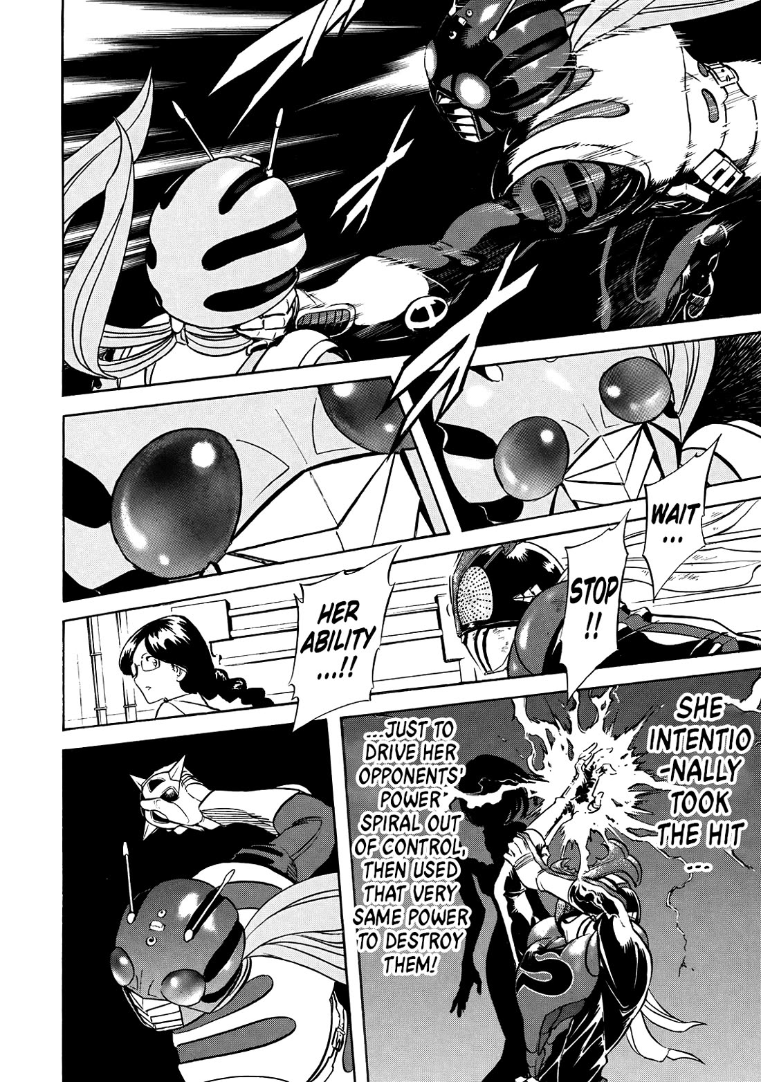 Shin Kamen Rider Spirits Chapter 47 page 25 - Chapter 47: The Skull Beckons