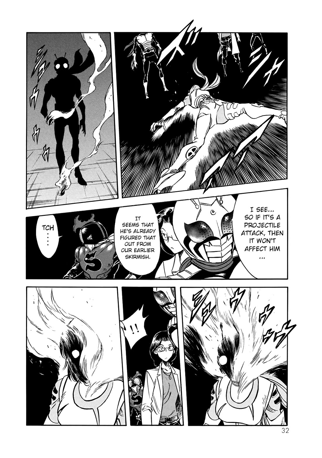Shin Kamen Rider Spirits Chapter 47 page 27 - Chapter 47: The Skull Beckons
