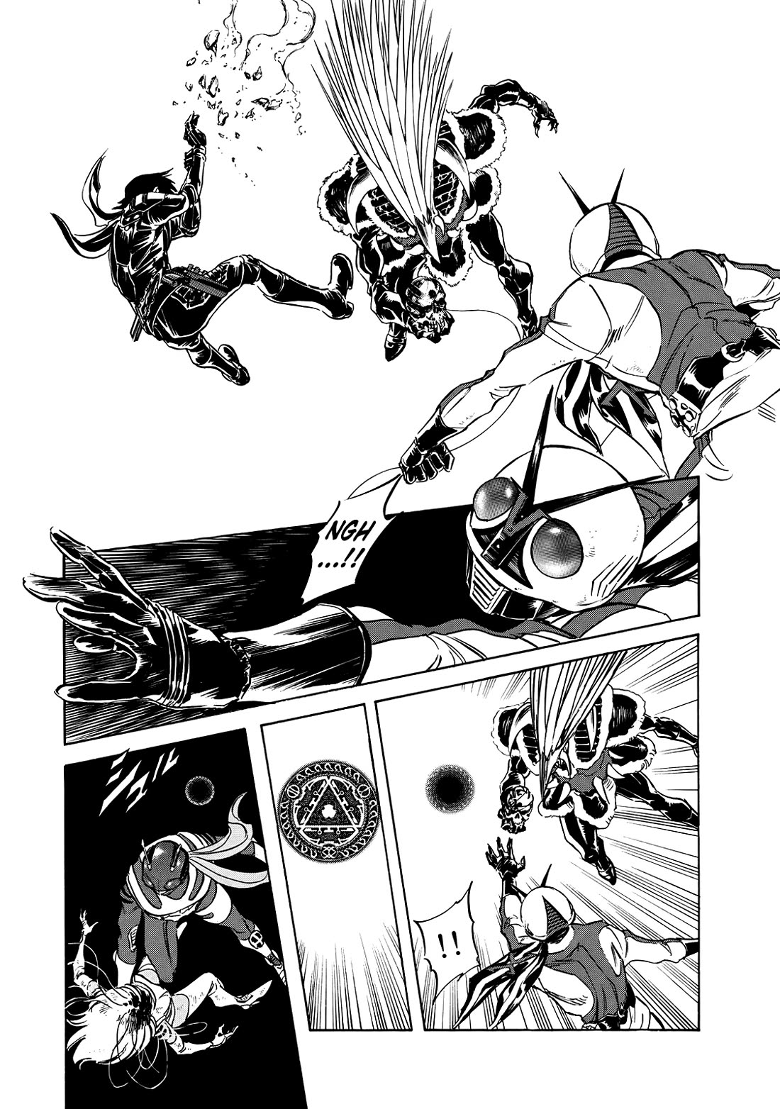 Shin Kamen Rider Spirits Chapter 48 page 15 - Chapter 48: Silver Vendetta