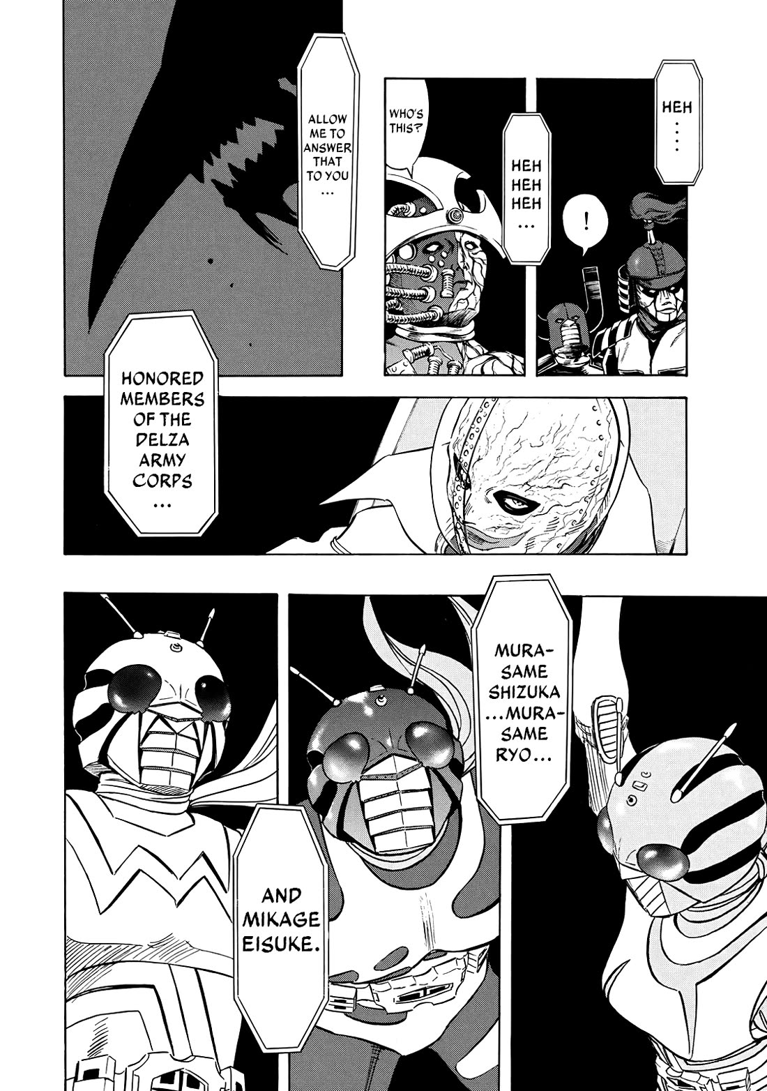 Shin Kamen Rider Spirits Chapter 49 page 15 - Chapter 49: The New Gods