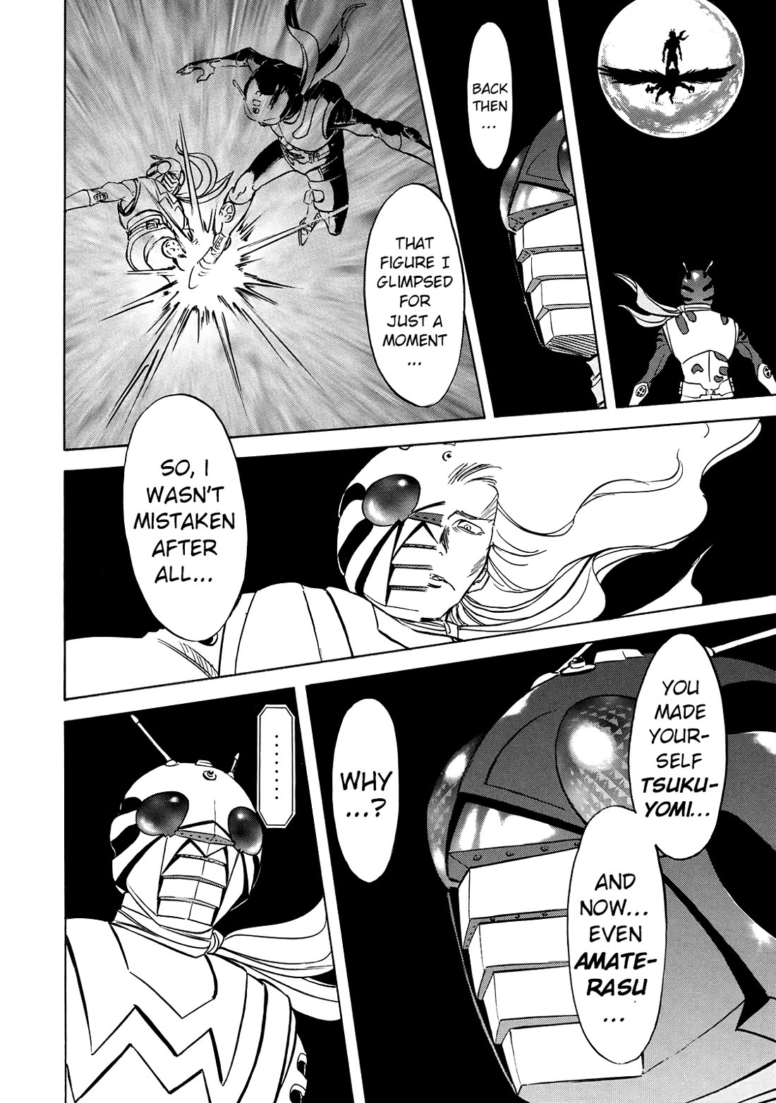 Shin Kamen Rider Spirits Chapter 49 page 19 - Chapter 49: The New Gods