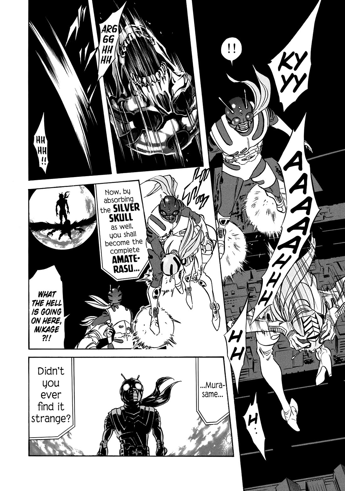 Shin Kamen Rider Spirits Chapter 49 page 27 - Chapter 49: The New Gods