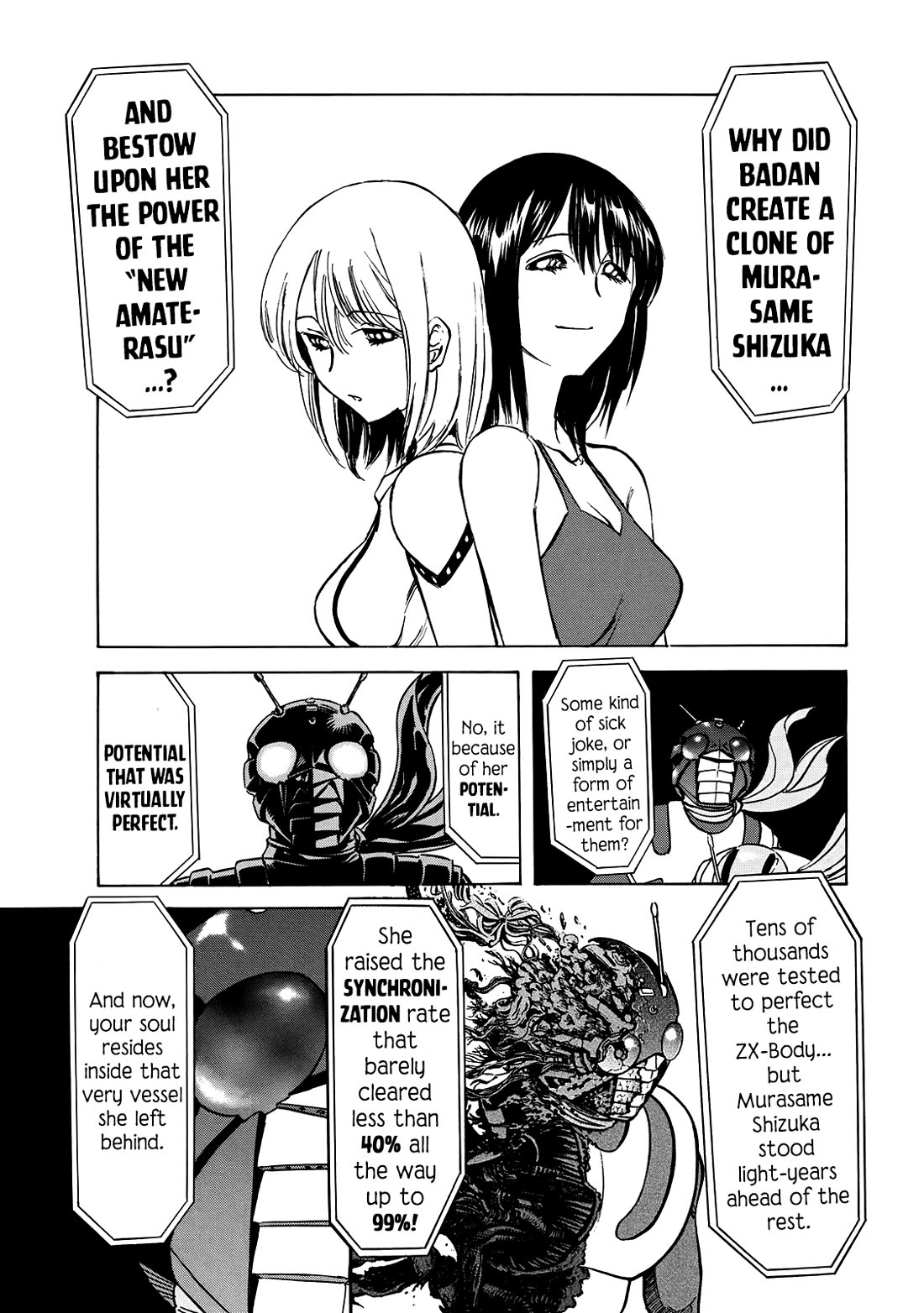 Shin Kamen Rider Spirits Chapter 49 page 28 - Chapter 49: The New Gods