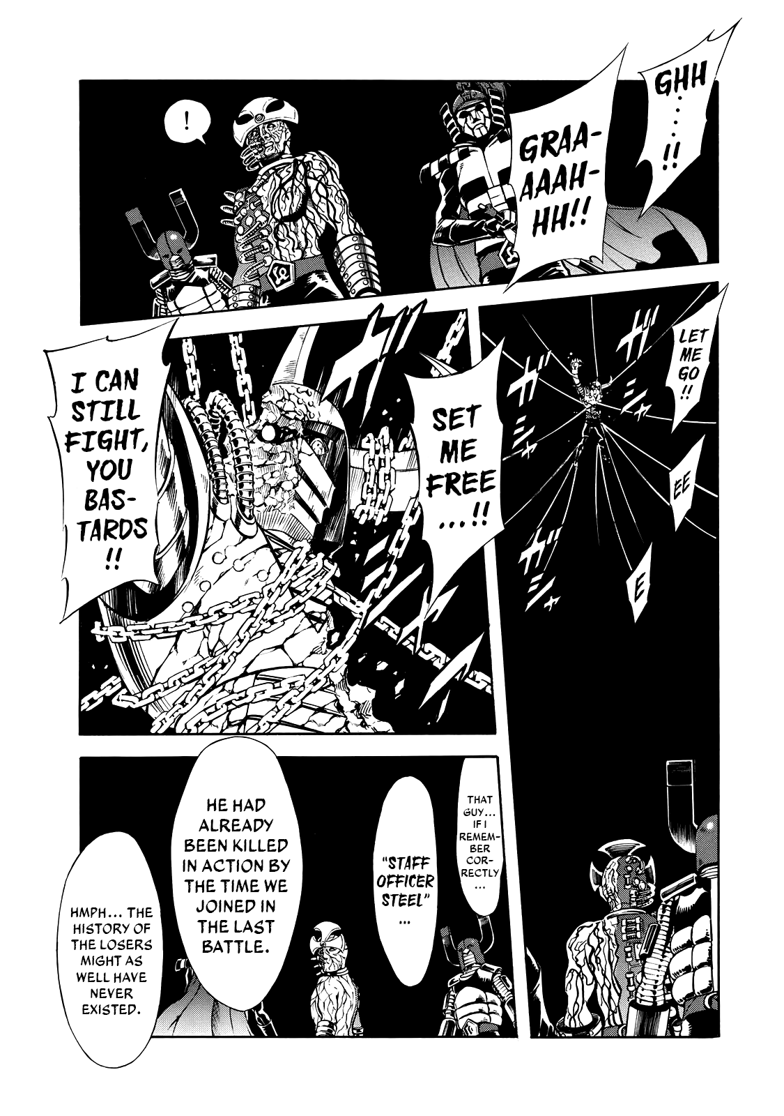 Shin Kamen Rider Spirits Chapter 49 page 3 - Chapter 49: The New Gods