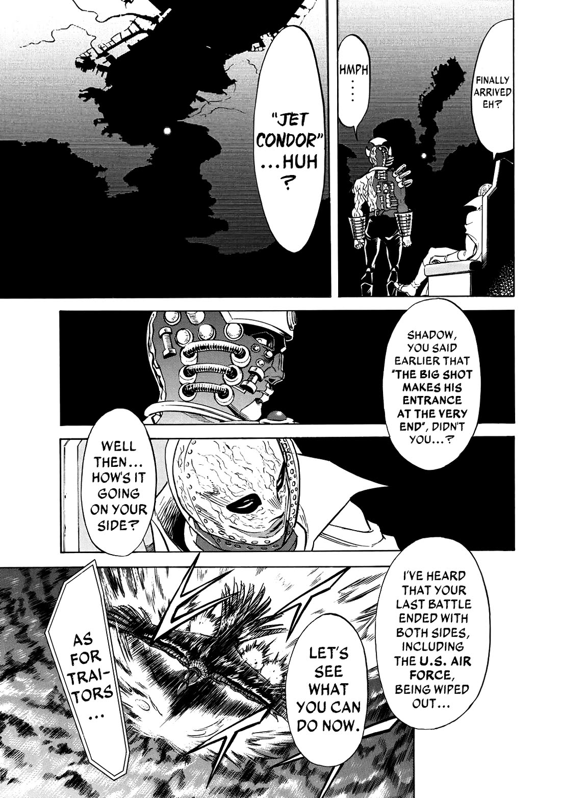 Shin Kamen Rider Spirits Chapter 49 page 30 - Chapter 49: The New Gods