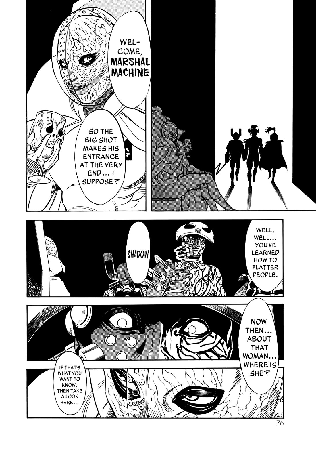 Shin Kamen Rider Spirits Chapter 49 page 4 - Chapter 49: The New Gods