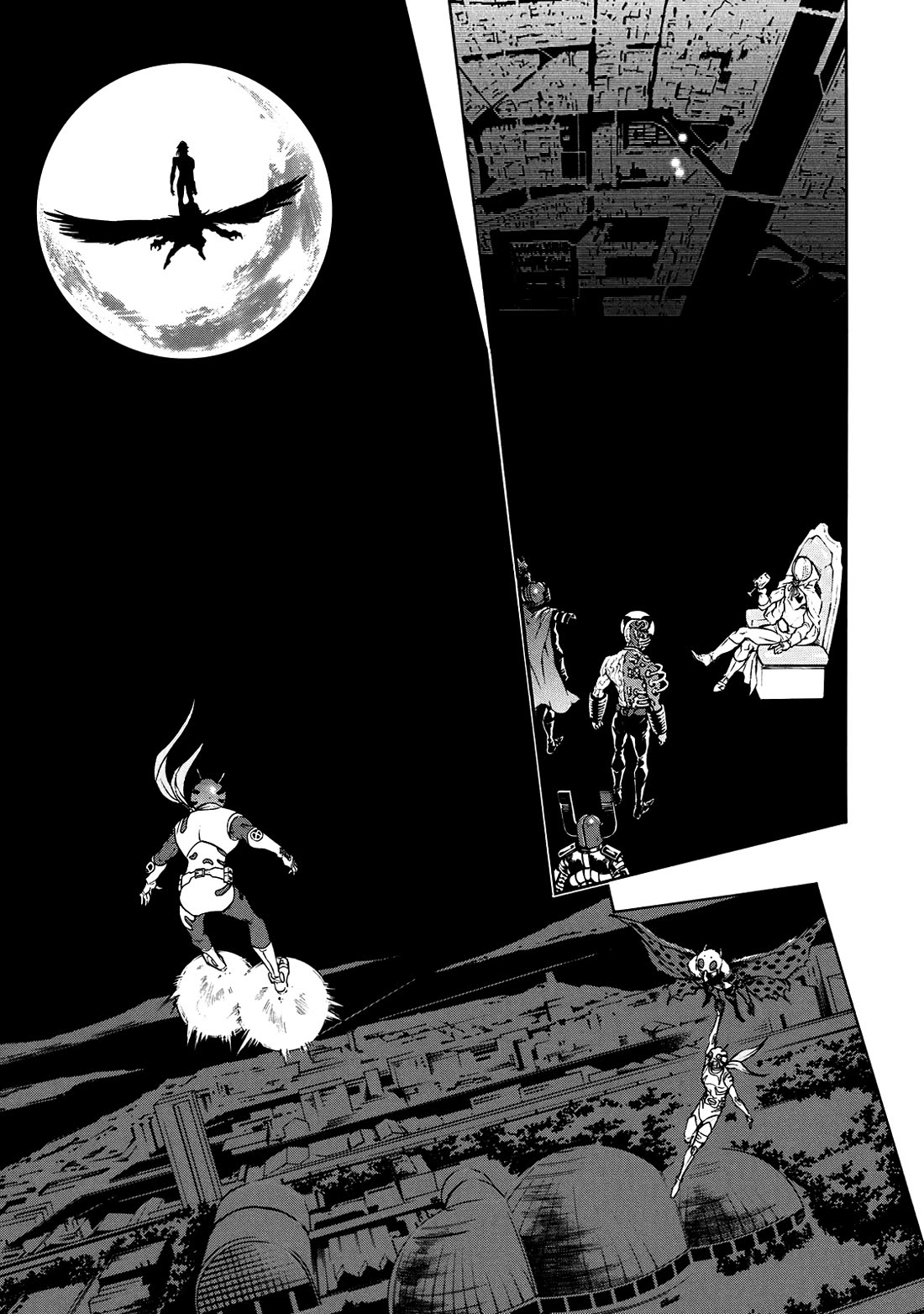 Shin Kamen Rider Spirits Chapter 49 page 5 - Chapter 49: The New Gods