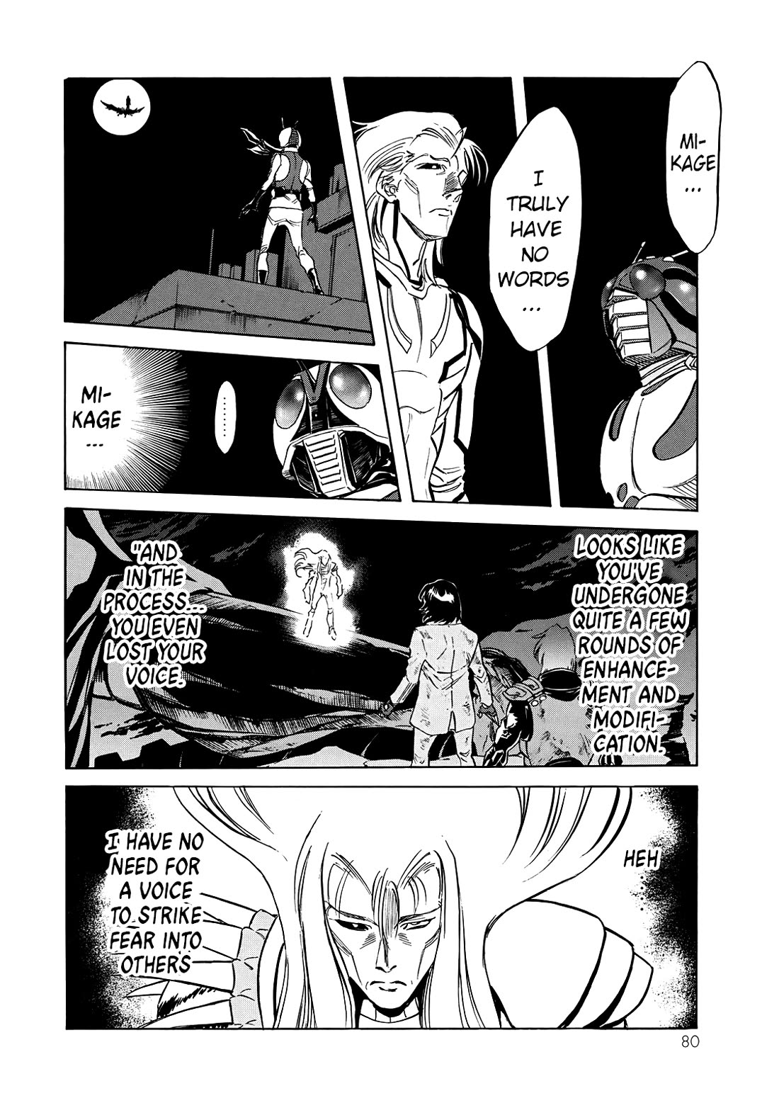 Shin Kamen Rider Spirits Chapter 49 page 8 - Chapter 49: The New Gods