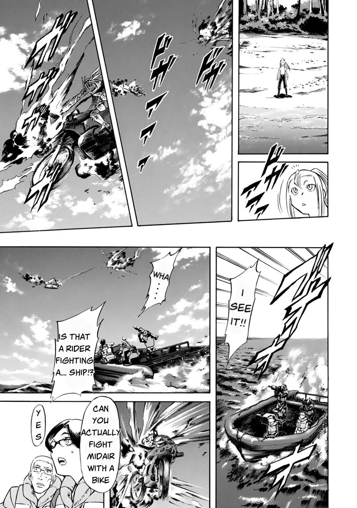 Shin Kamen Rider Spirits Chapter 6 page 22 - Chapter 6: Revolving Ties