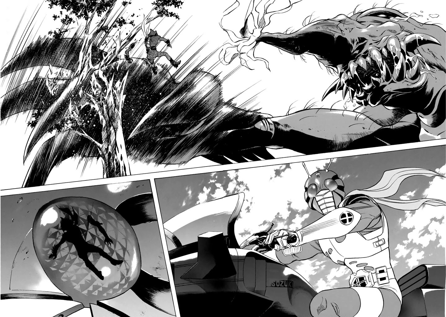 Shin Kamen Rider Spirits Chapter 6 page 6 - Chapter 6: Revolving Ties