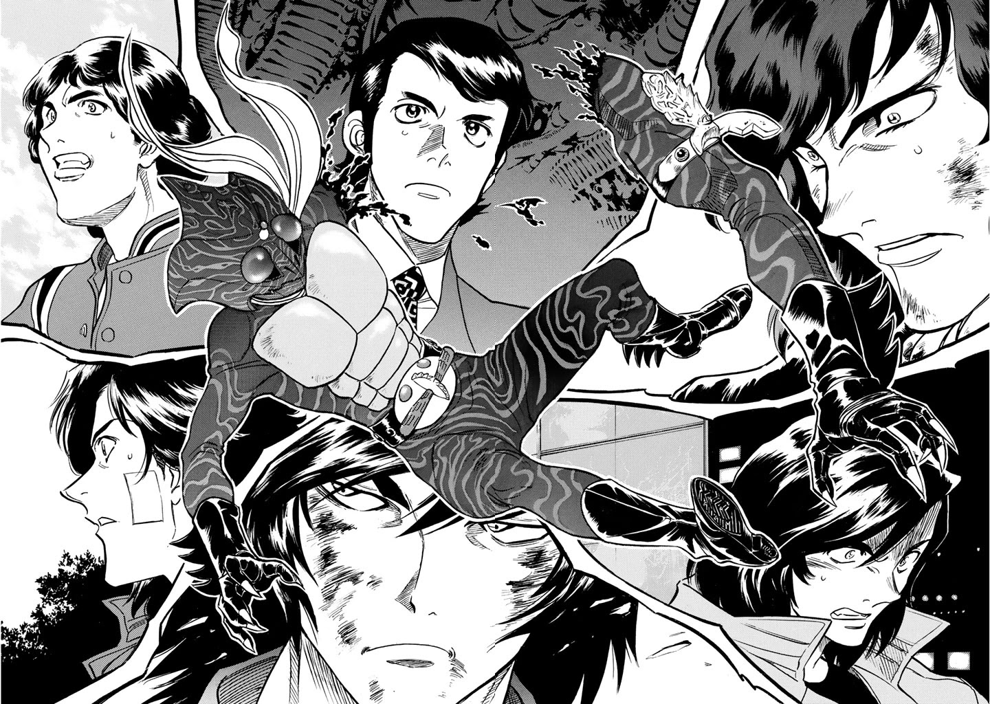 Shin Kamen Rider Spirits Chapter 6 page 7 - Chapter 6: Revolving Ties